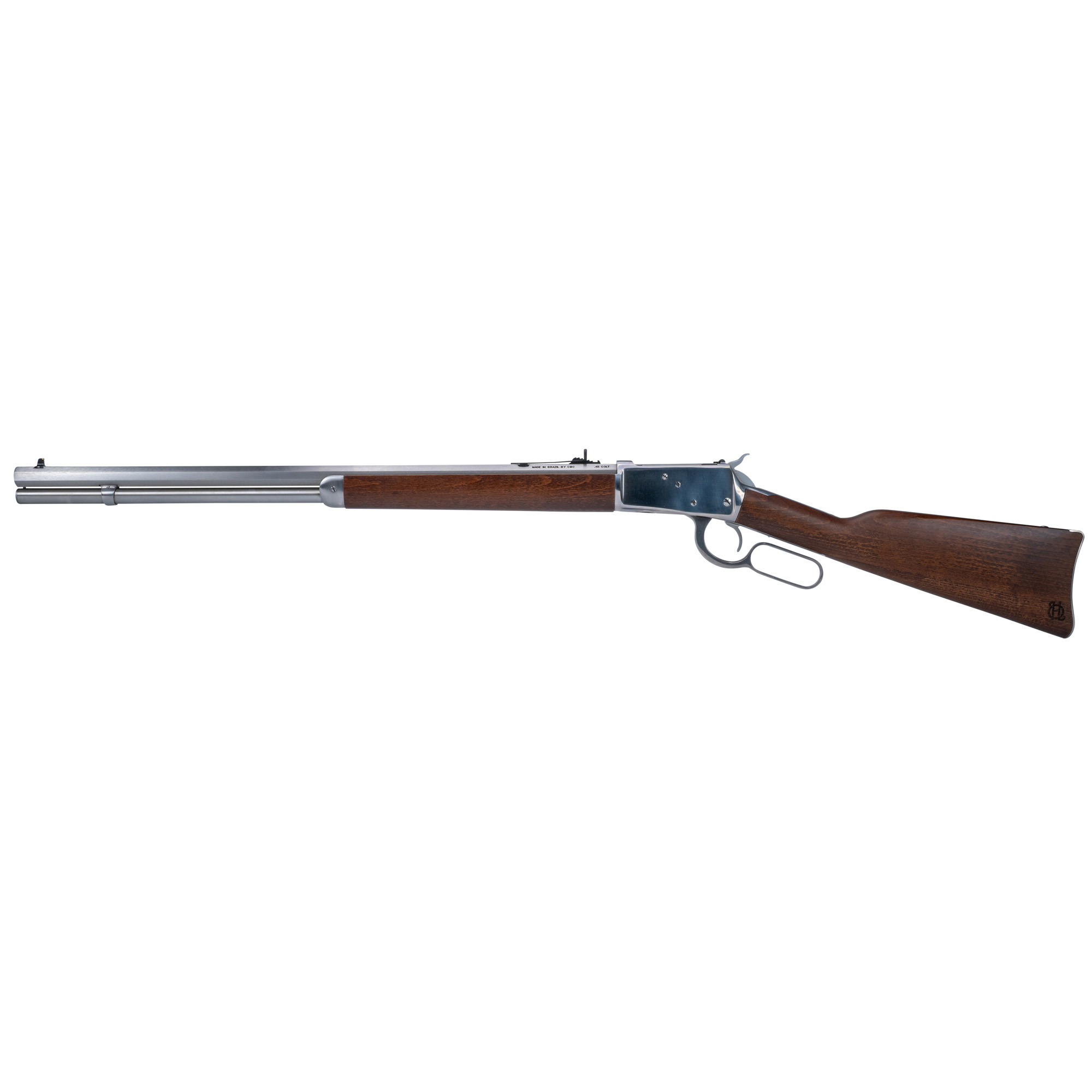 Heritage R92 24″ 45 Long Colt 12rd Buckhorn – Silver