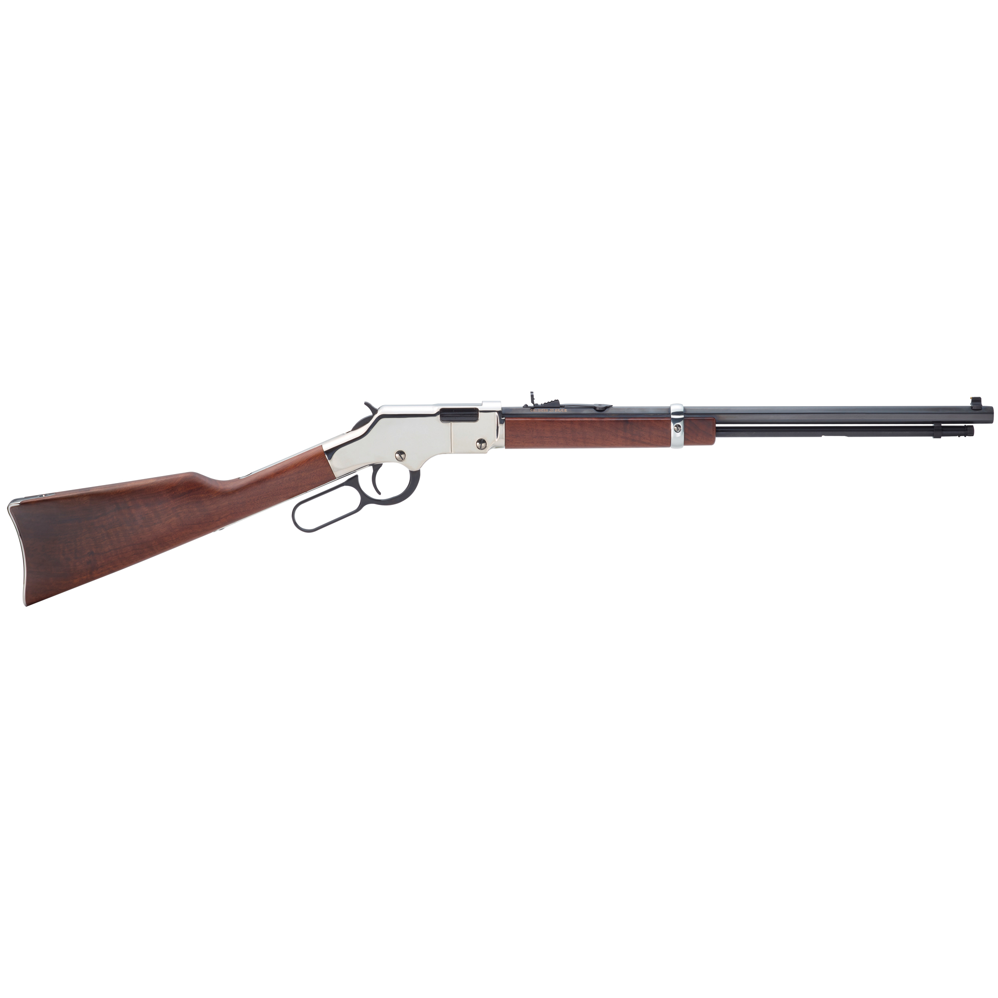 Henry Silver Boy 20″ 17 HMR 12rd Adjustable Rear/Bead Front – Silver