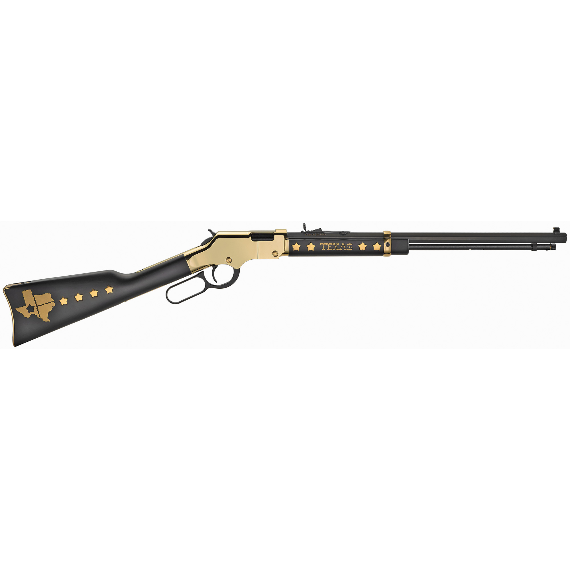 Henry Golden Boy Texas Tribute 20″ 22 LR 16rd Adjustable Sights – Brass