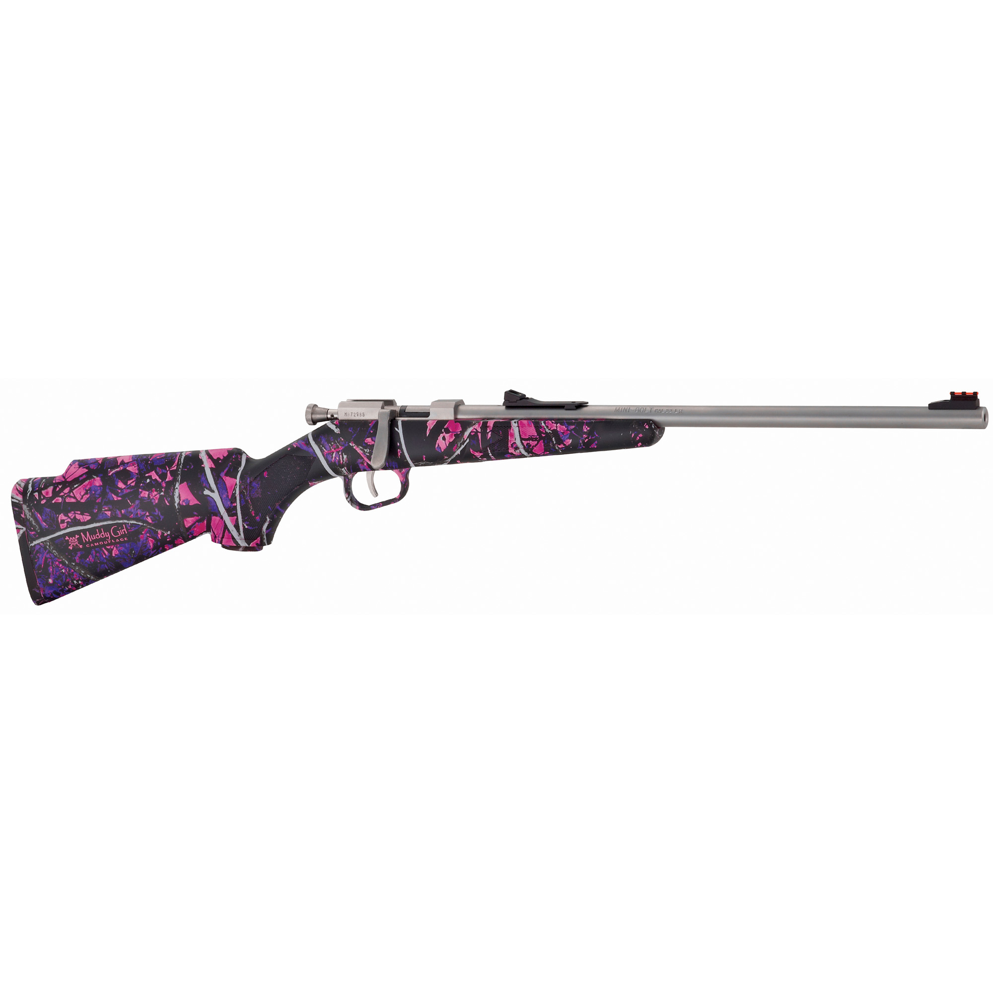 Henry Mini Bolt Compact 16.25″ 22 LR Single Shot – Muddy Girl Camo