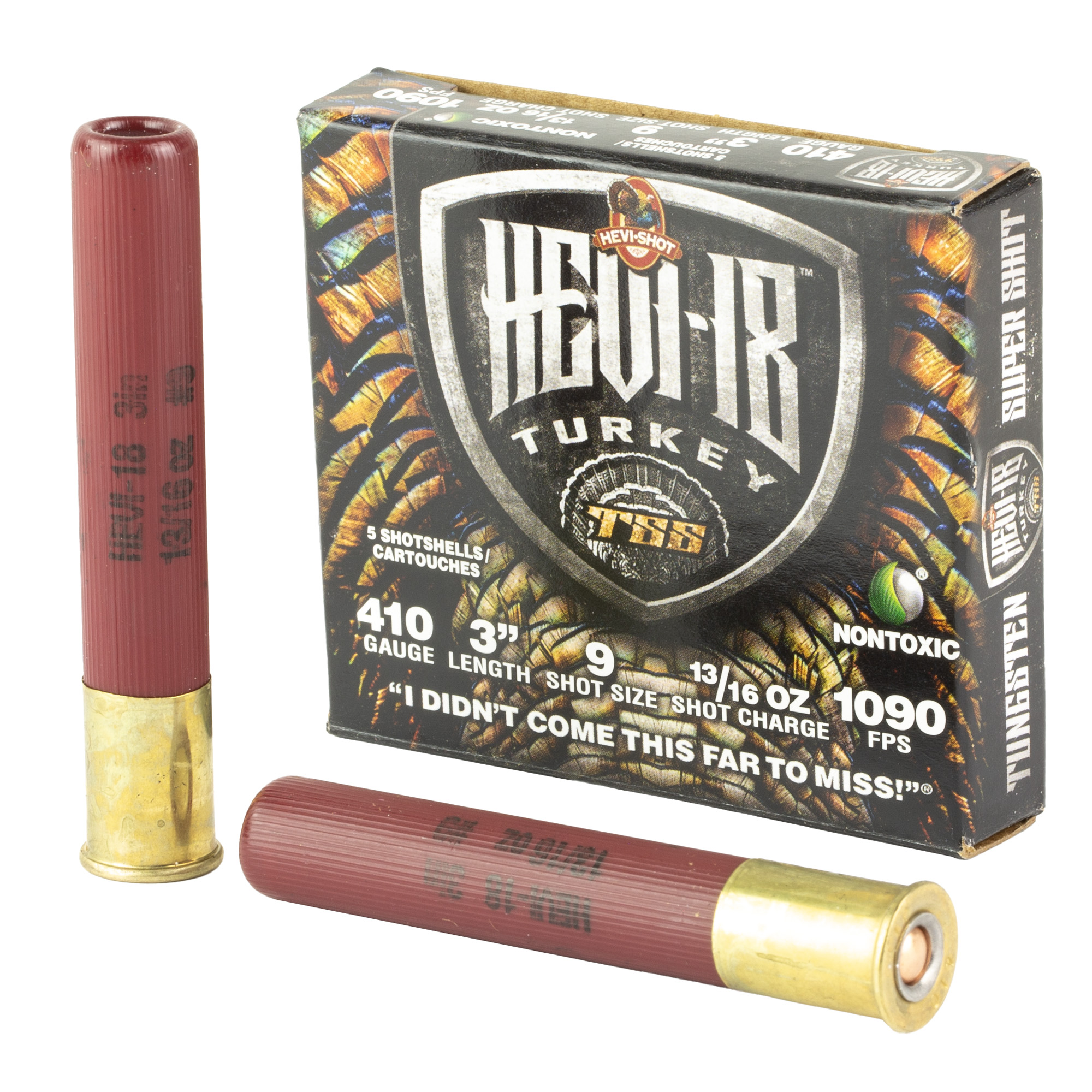 HEVI-Shot HEVI-18 Turkey 410 Gauge 3″ #9 TSS – 5rd