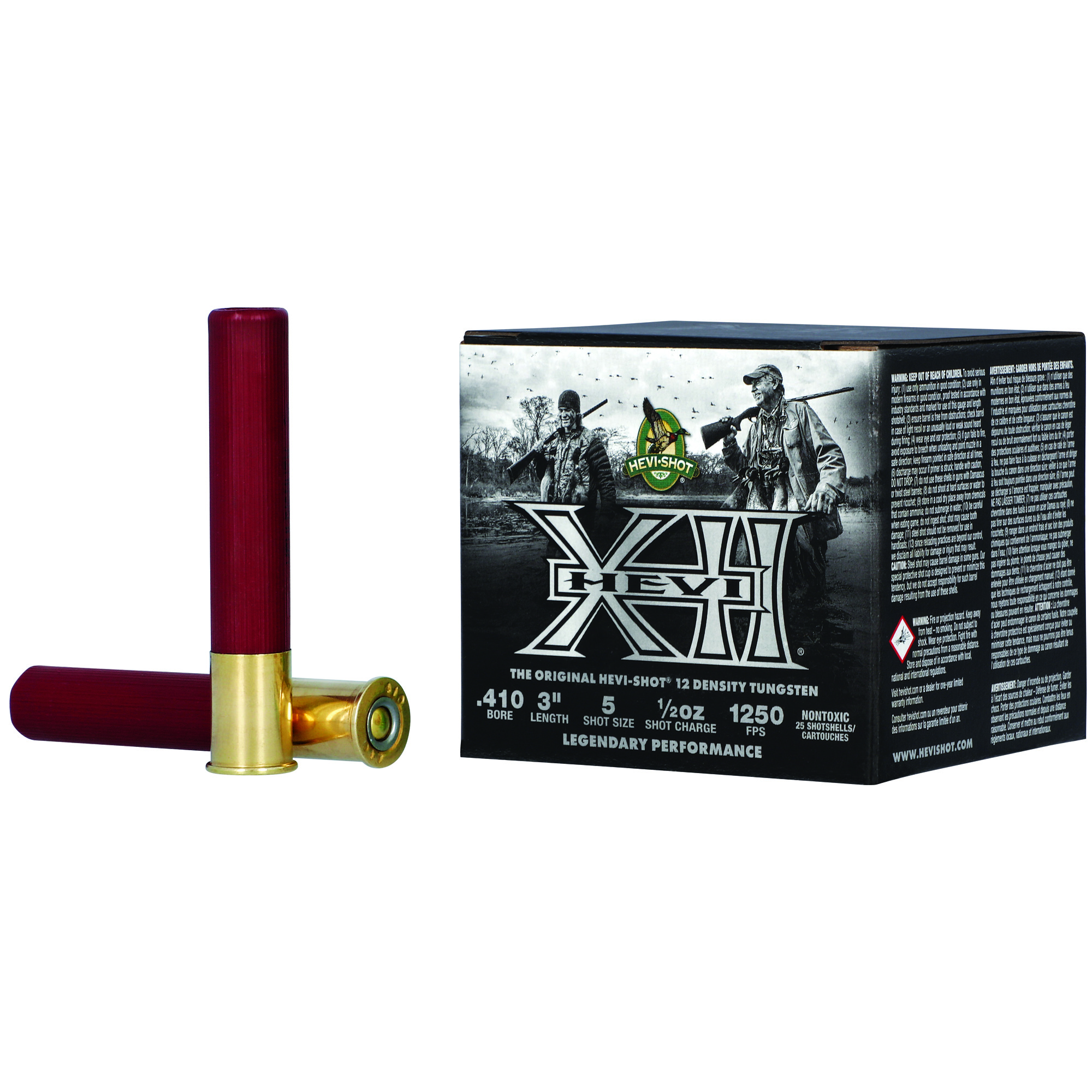 HEVI-Shot Hevi-XXI 410 Gauge 3″ #5 Tungsten – 25rd