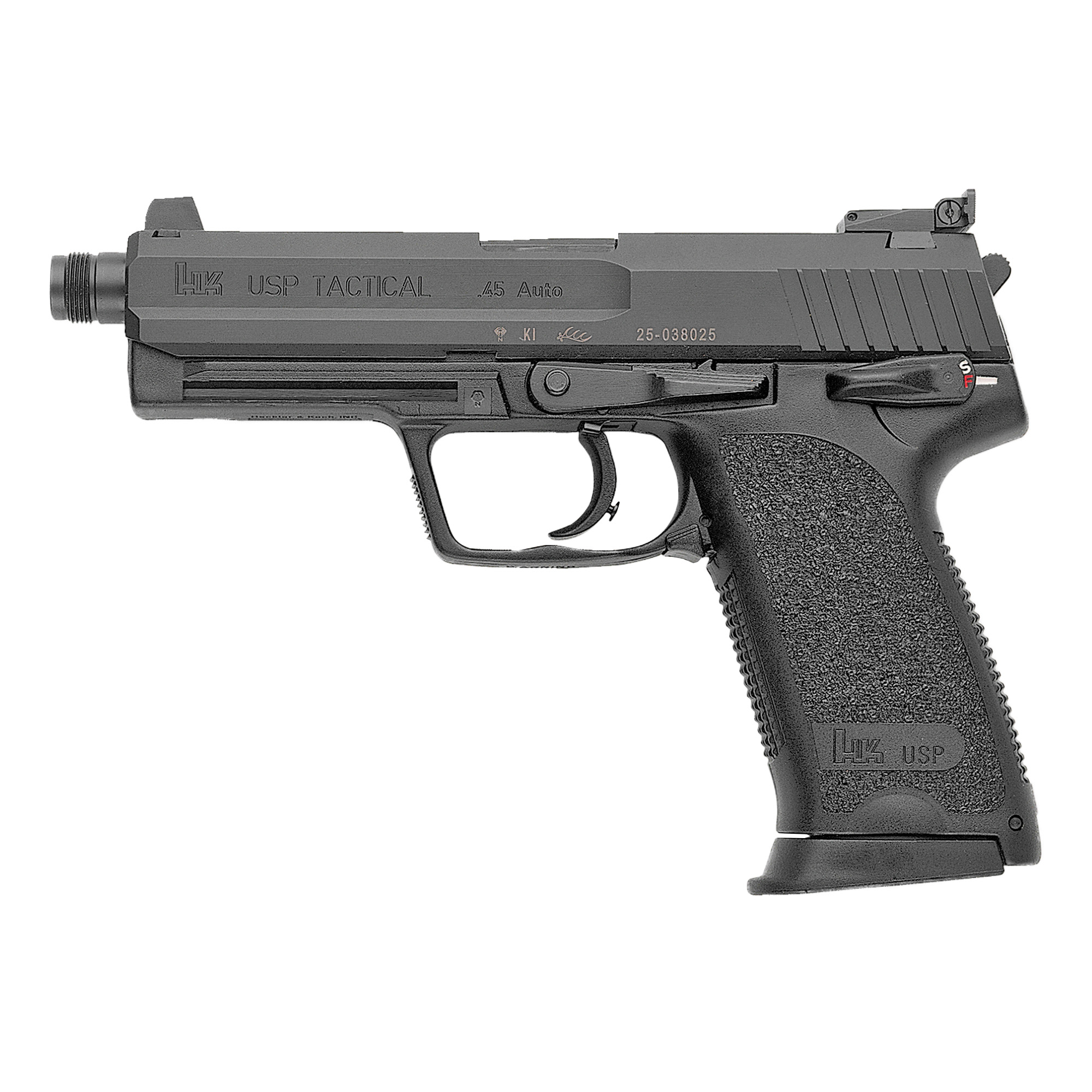 HK USP DA/SA 5.09″ 45 ACP 12rd – Black