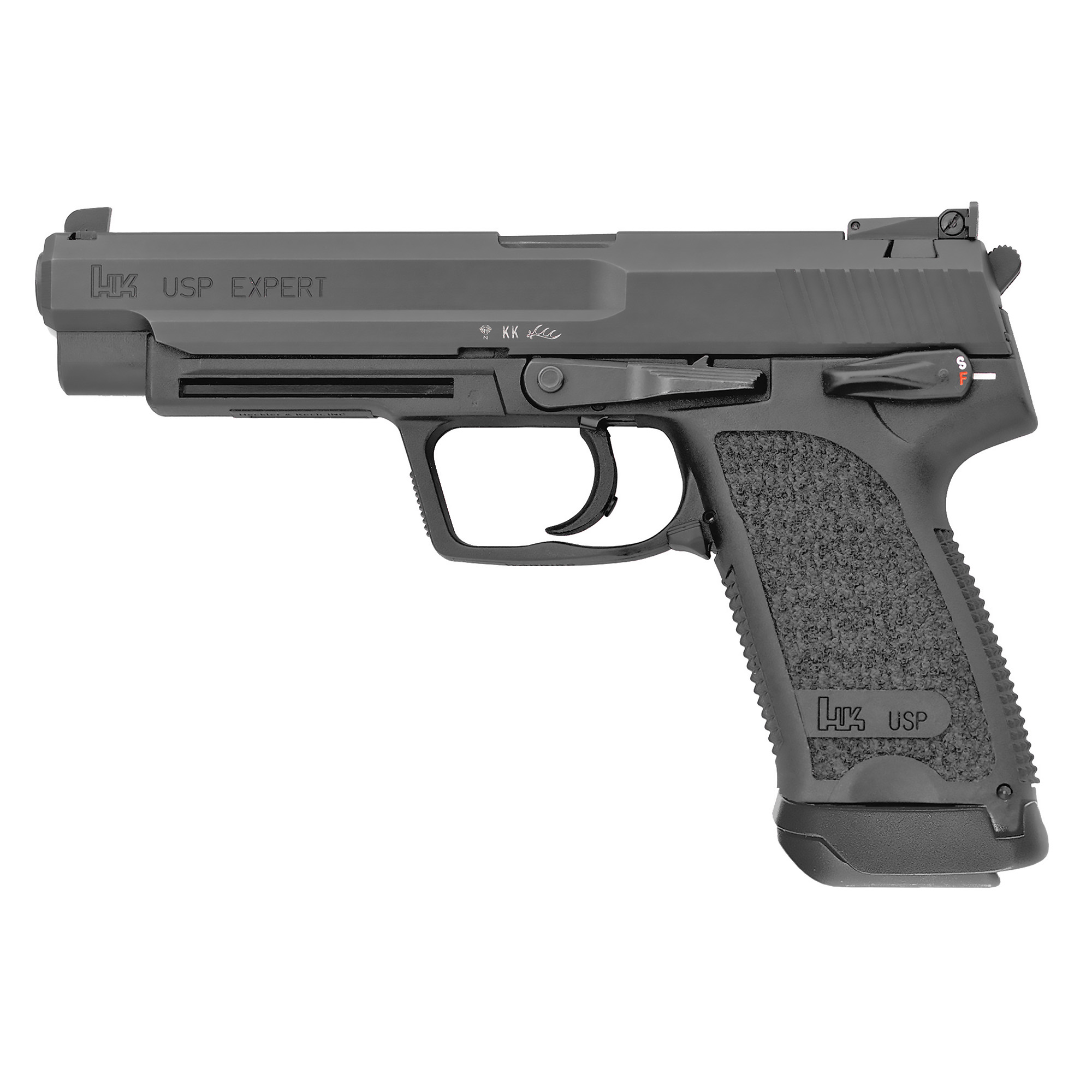 HK USP9 Expert DA/SA 5.2″ 9mm 18rd 3 Dot – Black