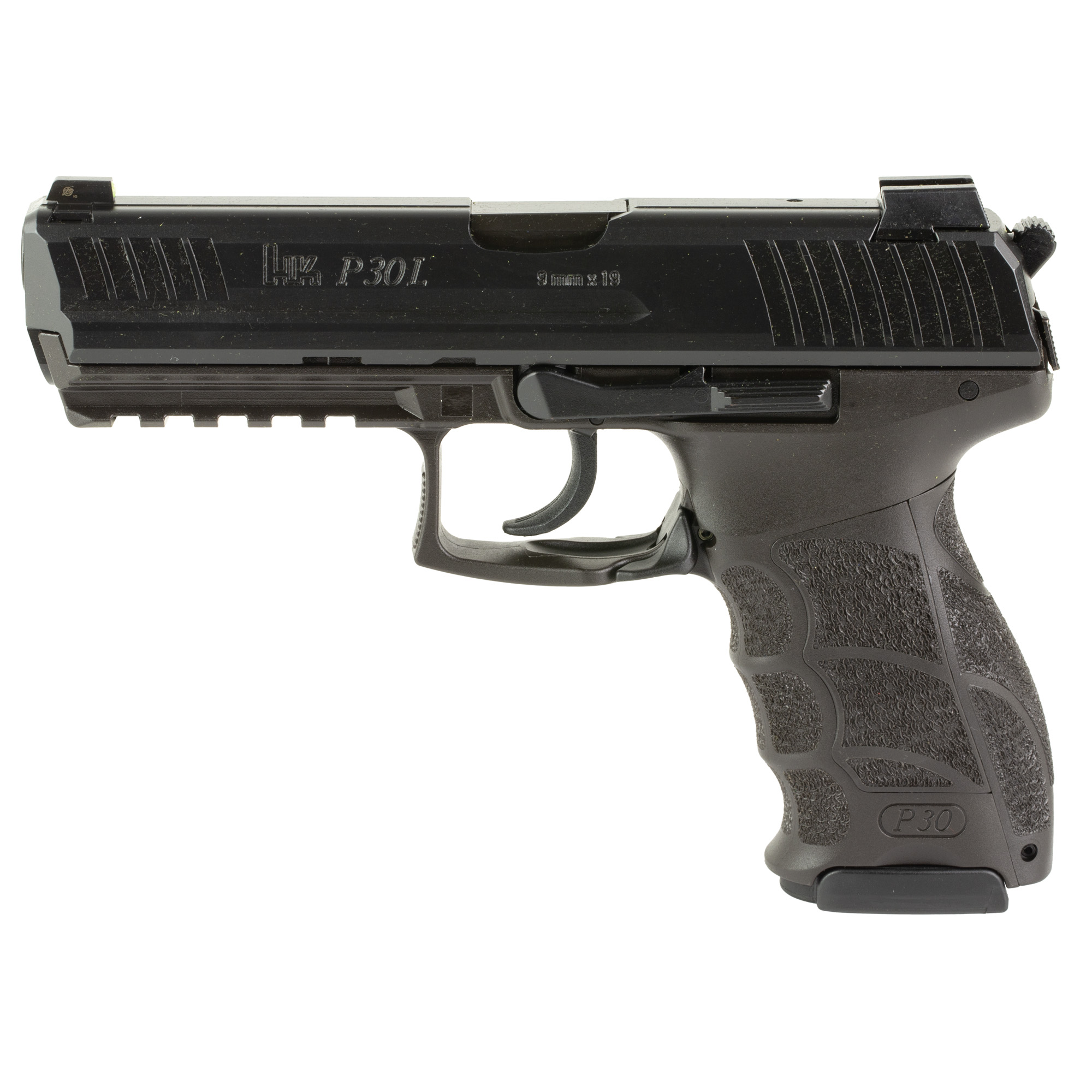 HK P30L DA/SA 4.45″ 9mm 20rd Night Sights – Black