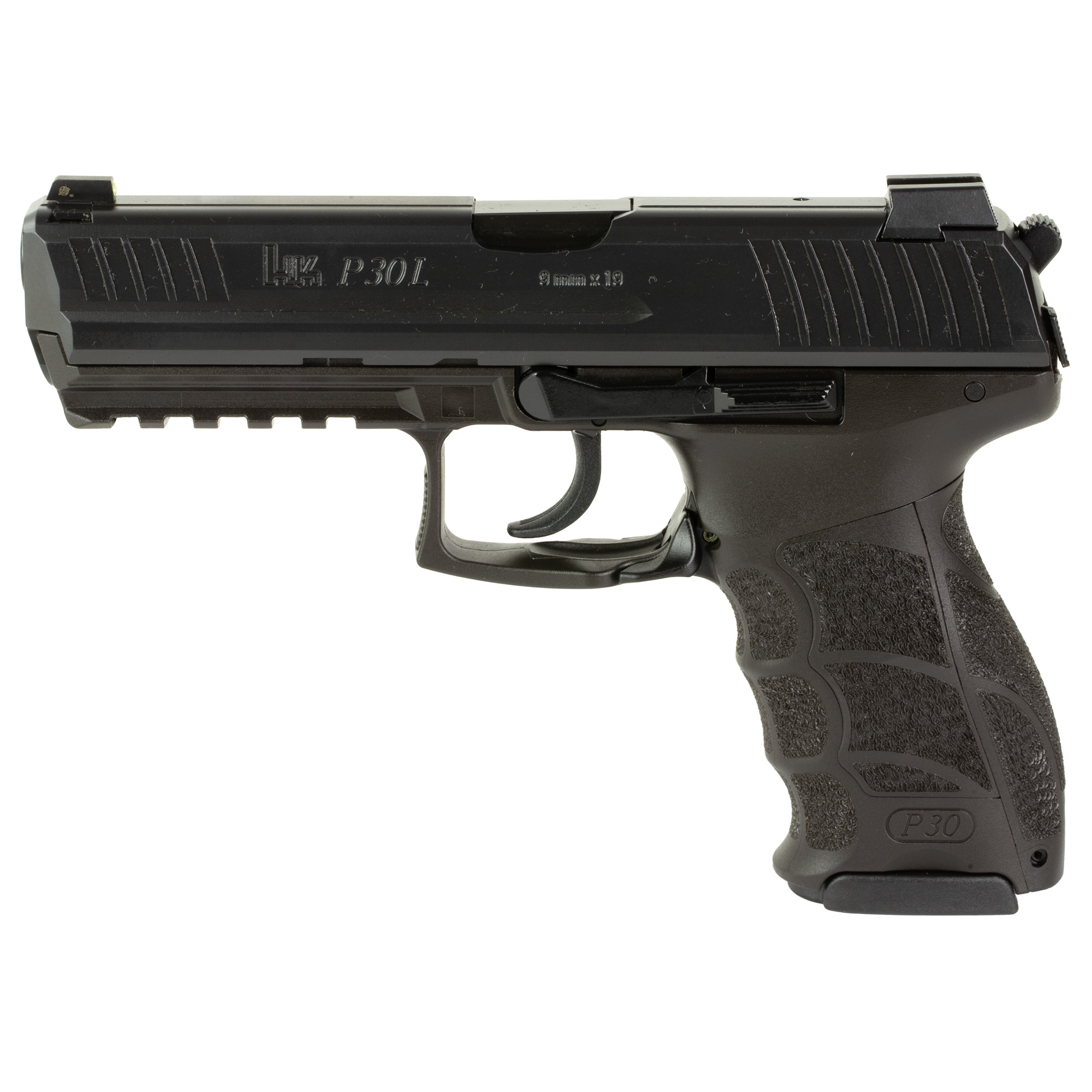 HK P30L DA/SA 4.45″ 9mm 10rd Night Sights – Black