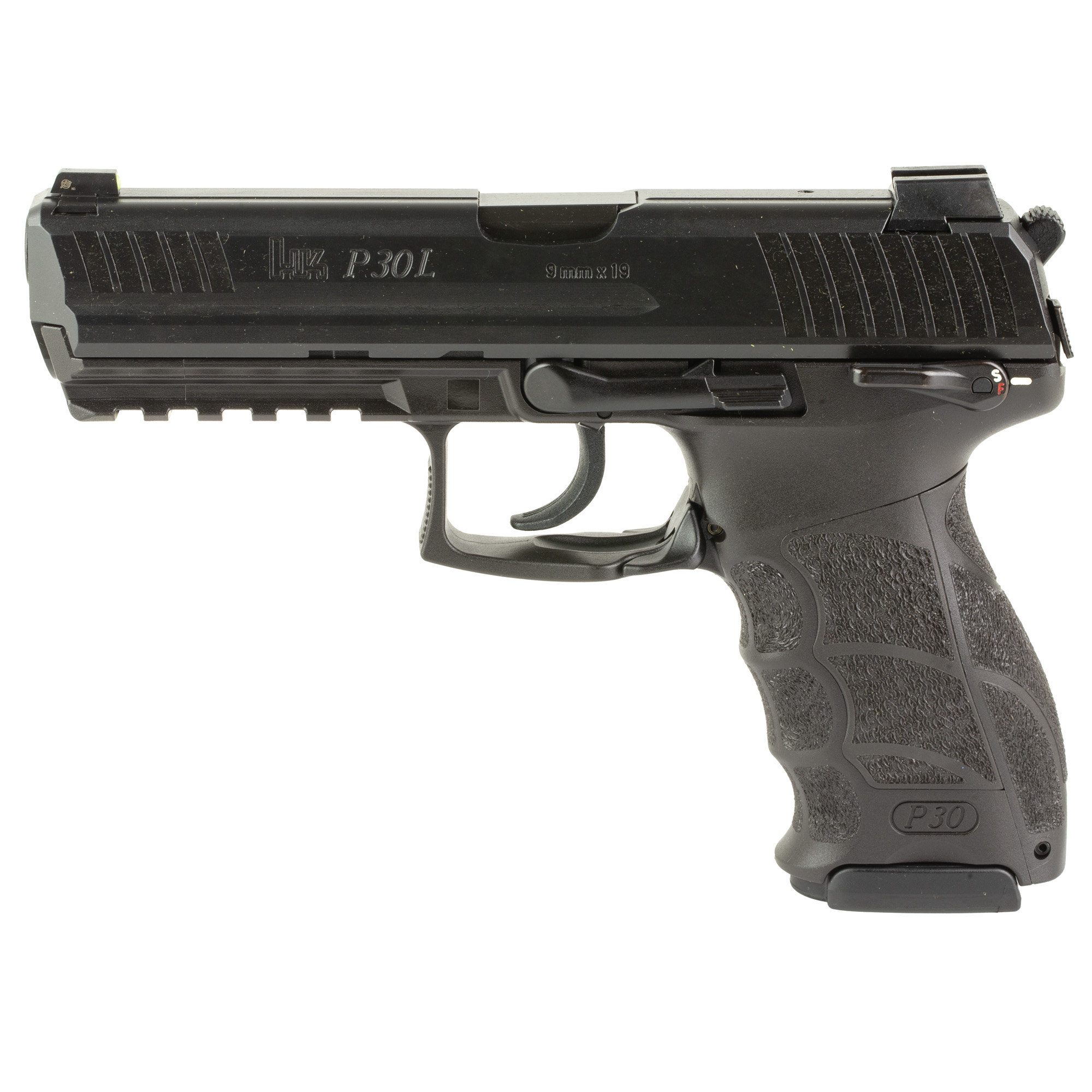 HK P30LS DA/SA 4.45″ 9mm 20rd Night Sights – Black