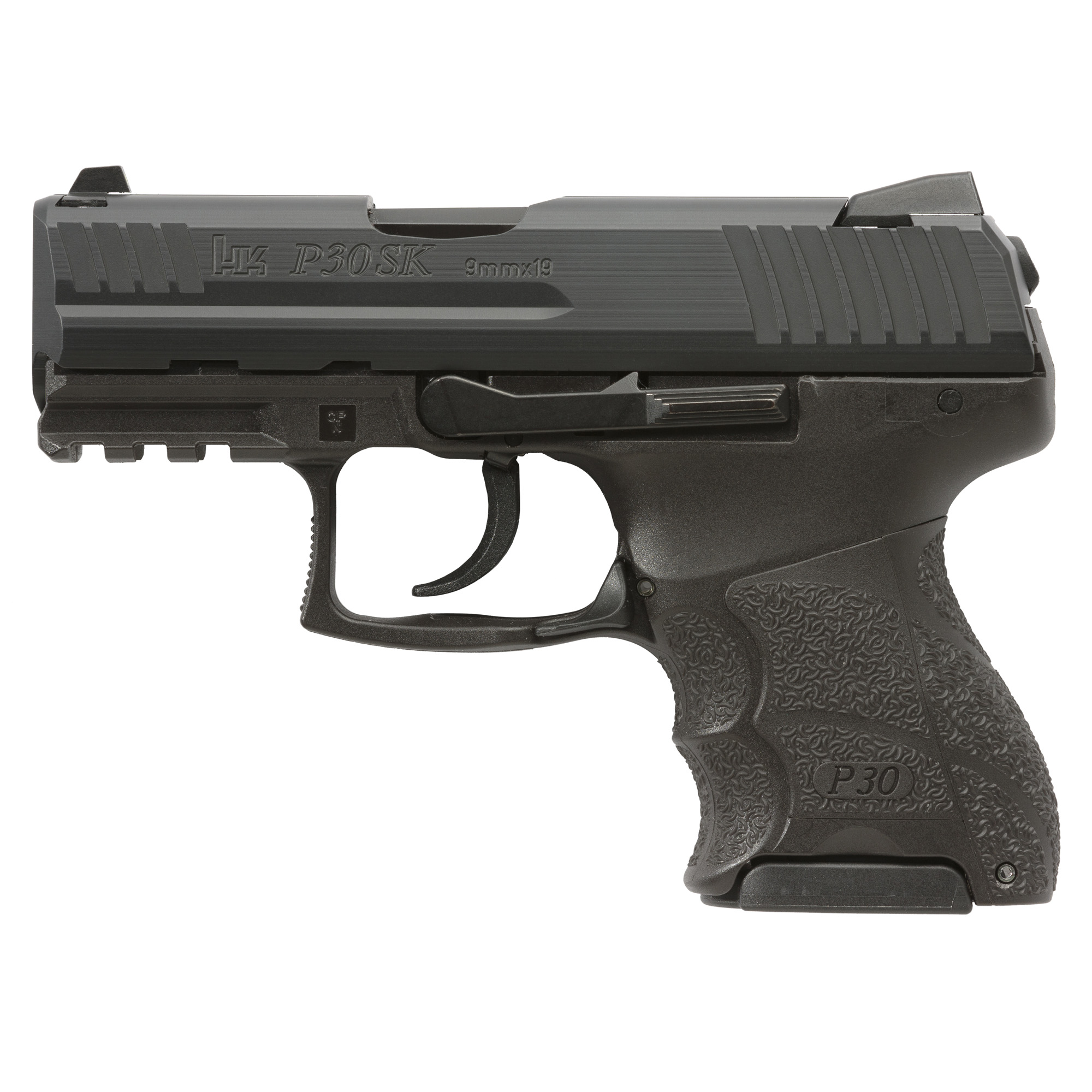 HK P30 SubKompact LEM-DAO 3.27″ 9mm 15rd Night Sights – Black