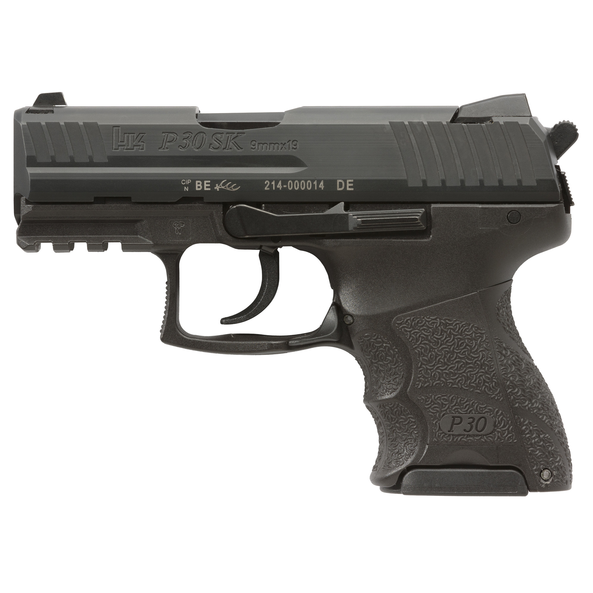 HK P30 SubKompact DA/SA 3.27″ 9mm 15rd Night Sights – Black