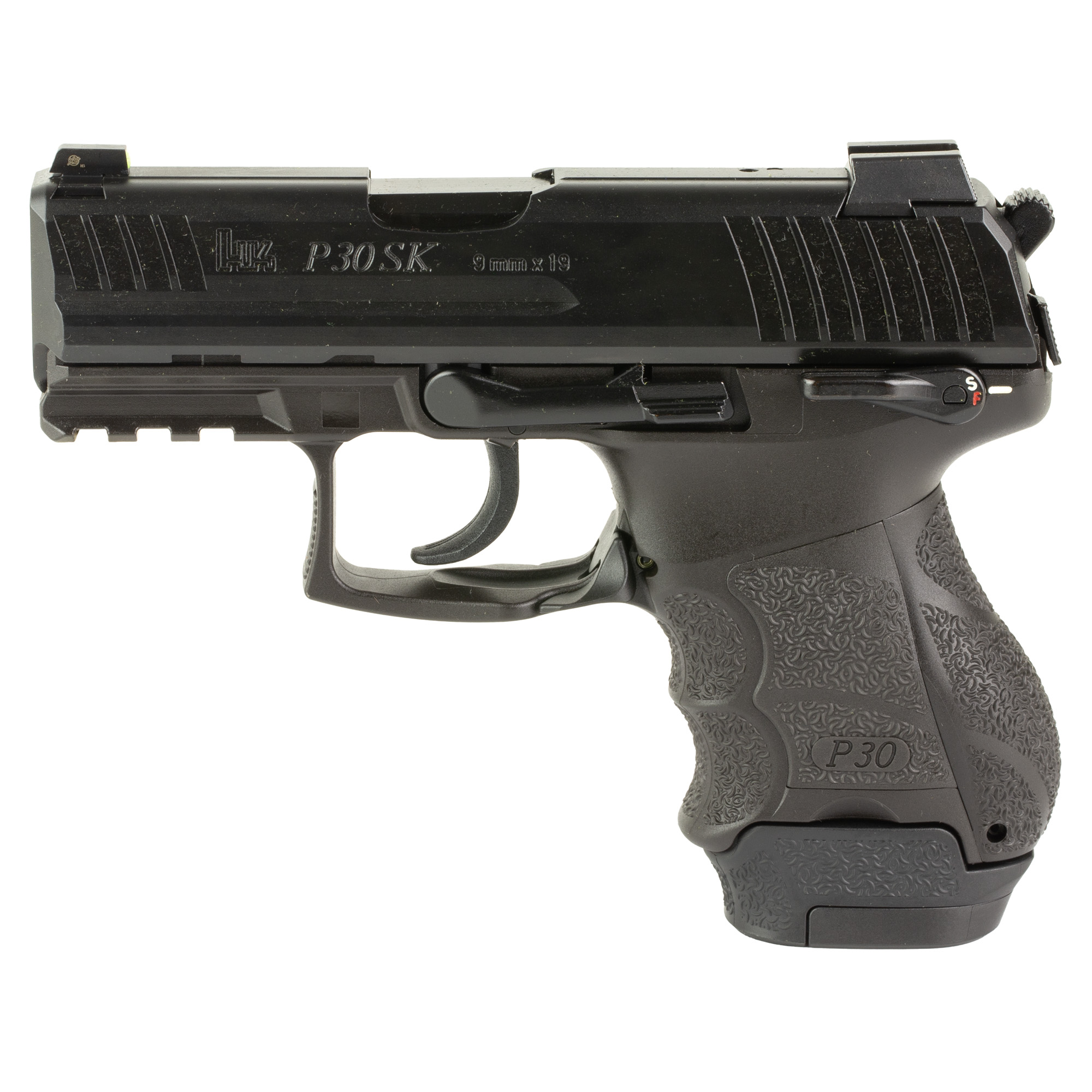 HK P30SKS DA/SA 3.27″ 9mm 15rd Night Sights – Black