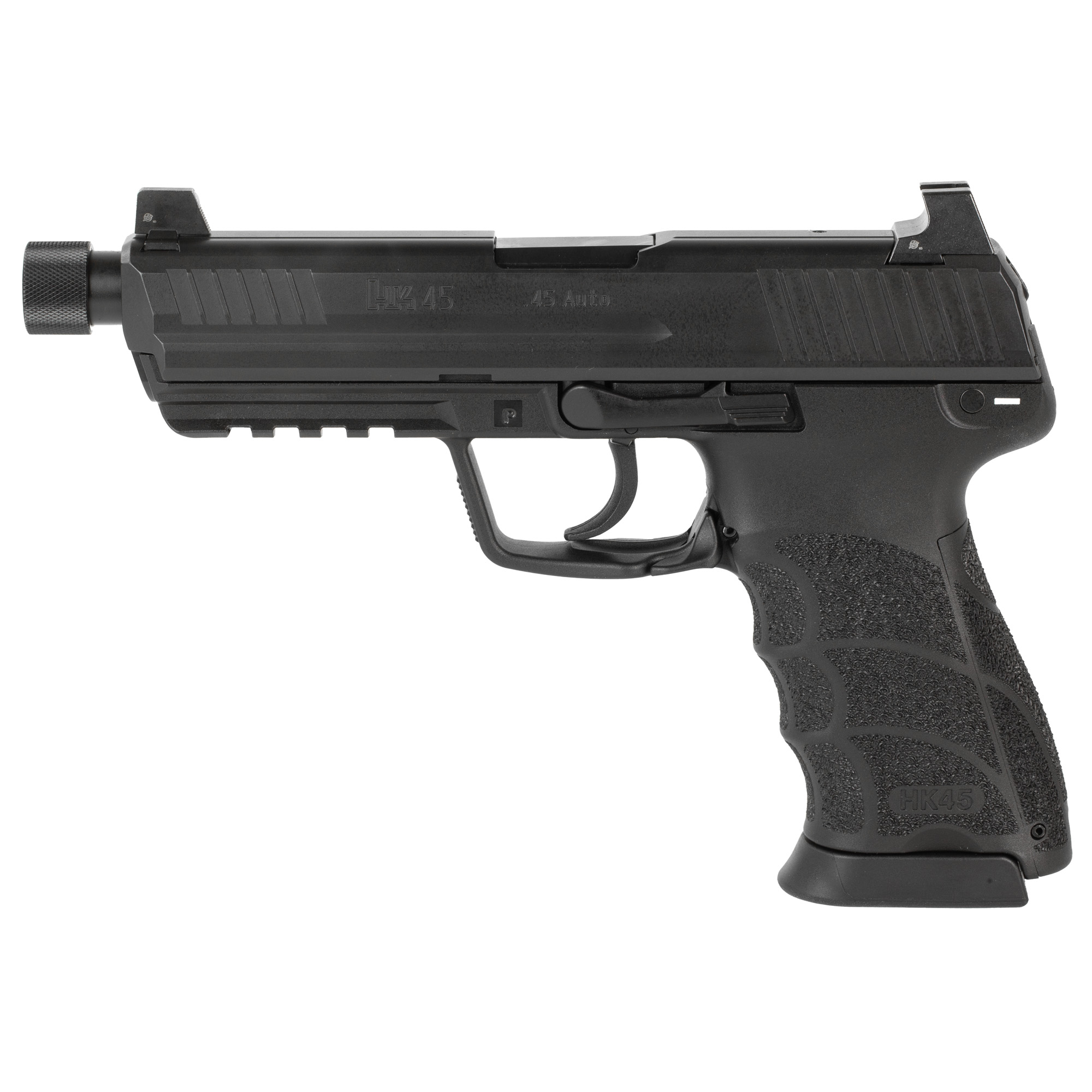 HK HK45 Tactical LEM-DAO 5.2″ 45 ACP 10rd Night Sights – Black