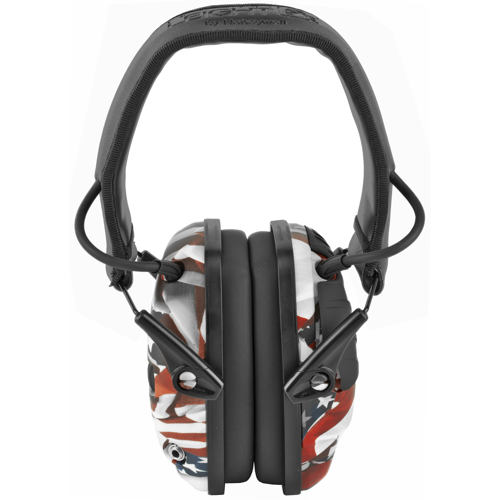 Howard Leight Impact Sport Polymer Earmuff – Red, White, Blue