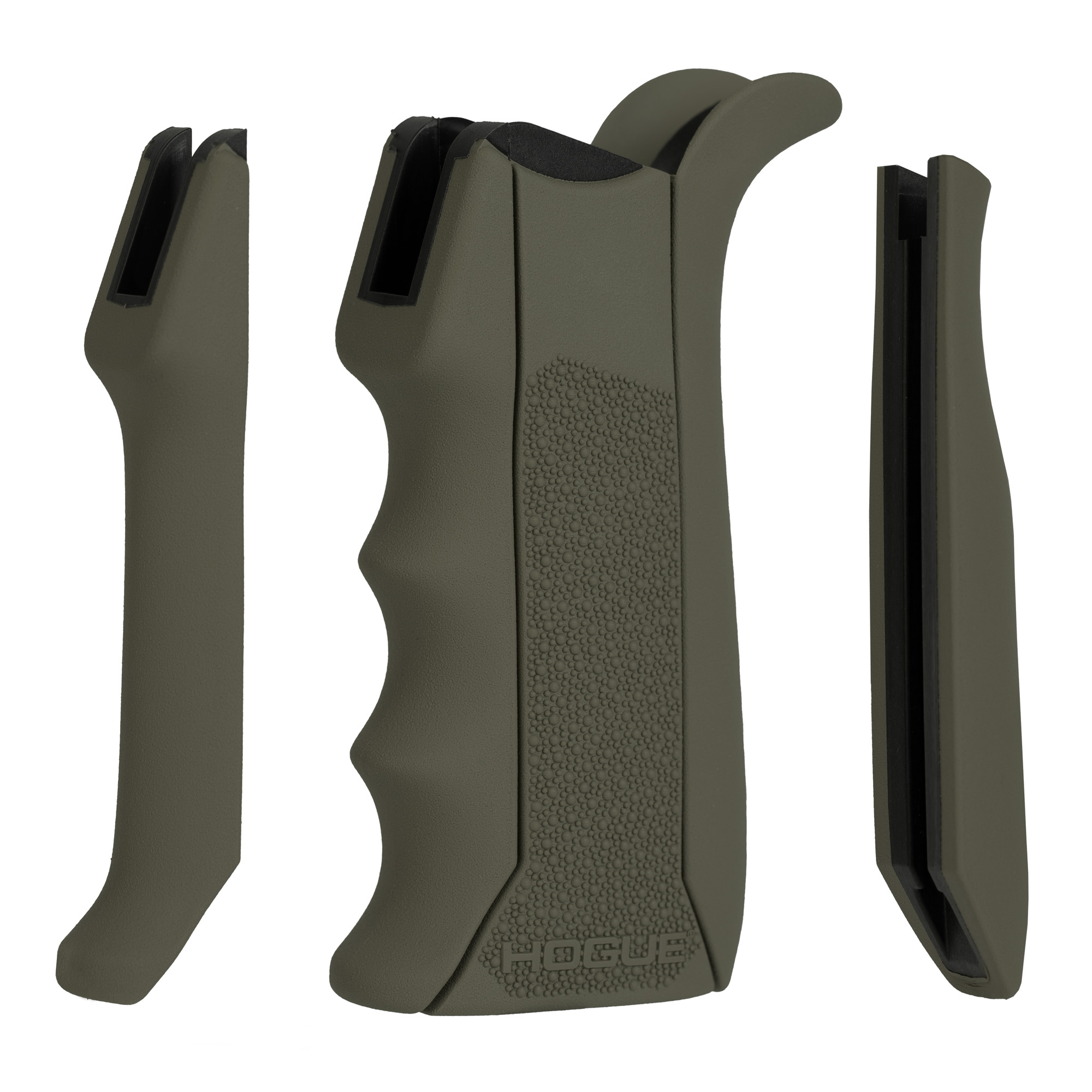 Hogue AR-15/M16 Modular Overmolded Rubber Grip – Olive Drab Green