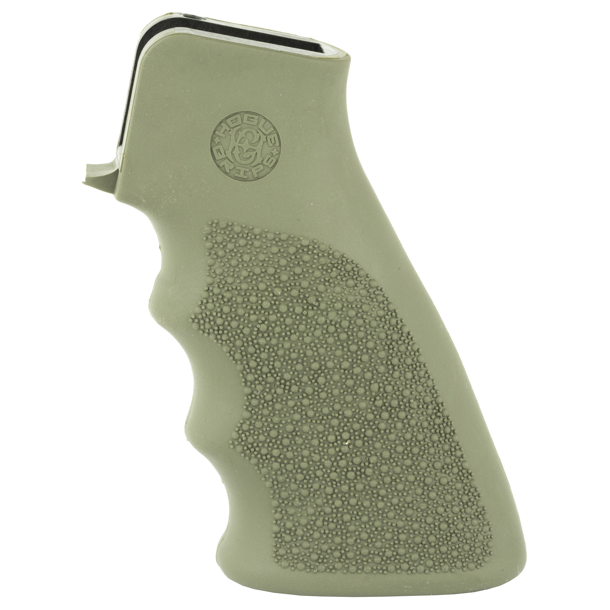 Hogue AR-15/M16 OverMolded Rubber Grip w/Finger Grooves – OD Green