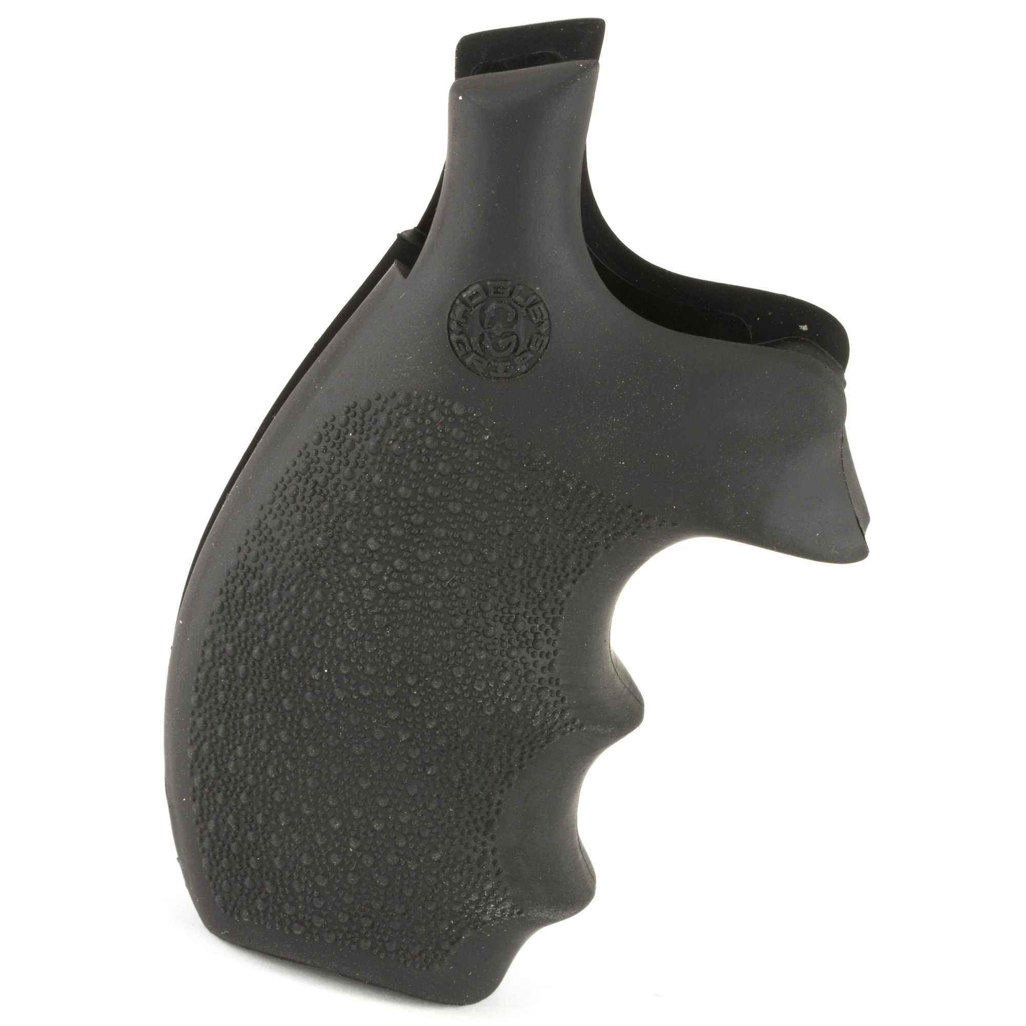 Hogue S&W K or L Frame Round Butt Rubber Bantam Style Grip Black