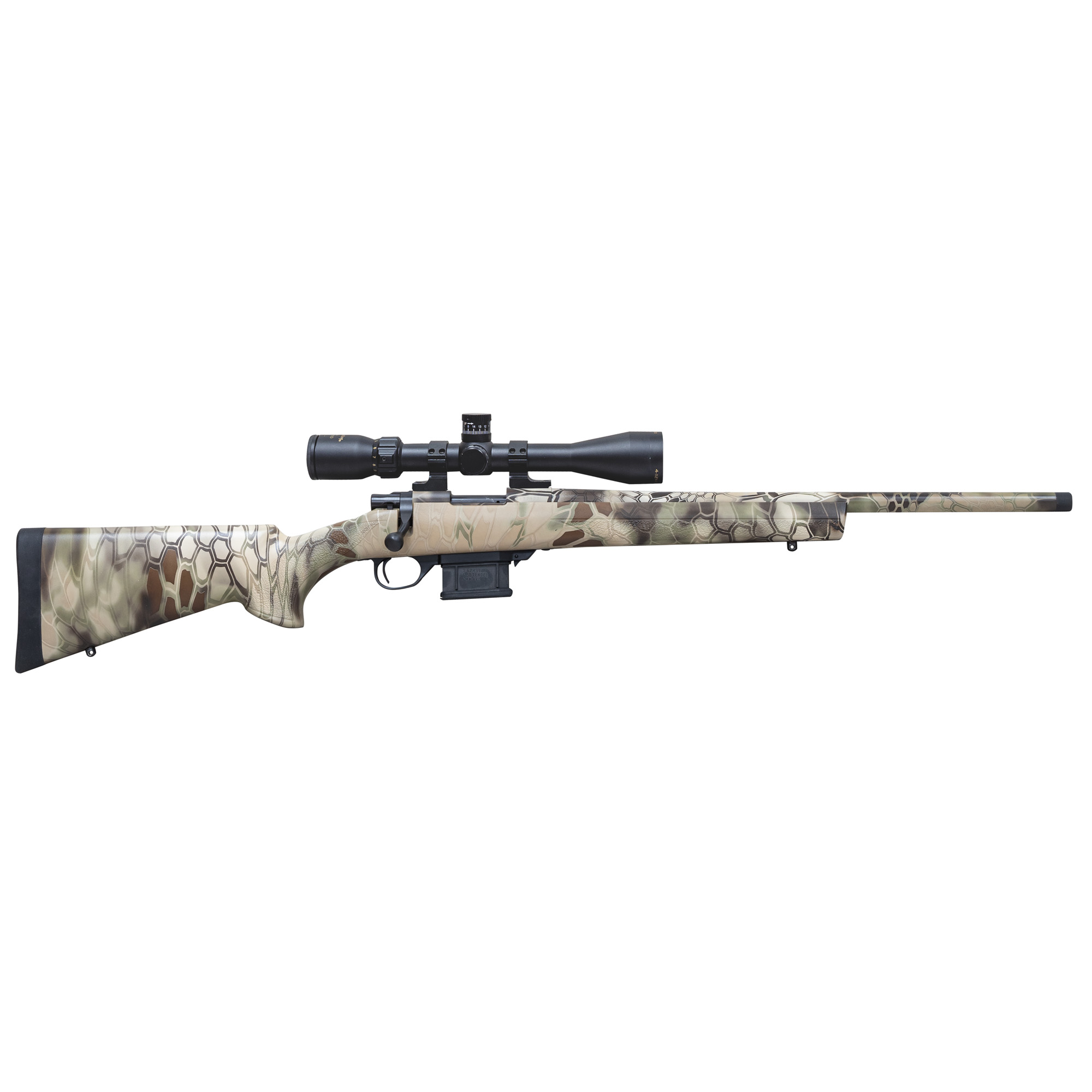 Howa Mini Action Full Camo Rifle 20″ 6.5 Grendel 5rd – Kryptek Highlander