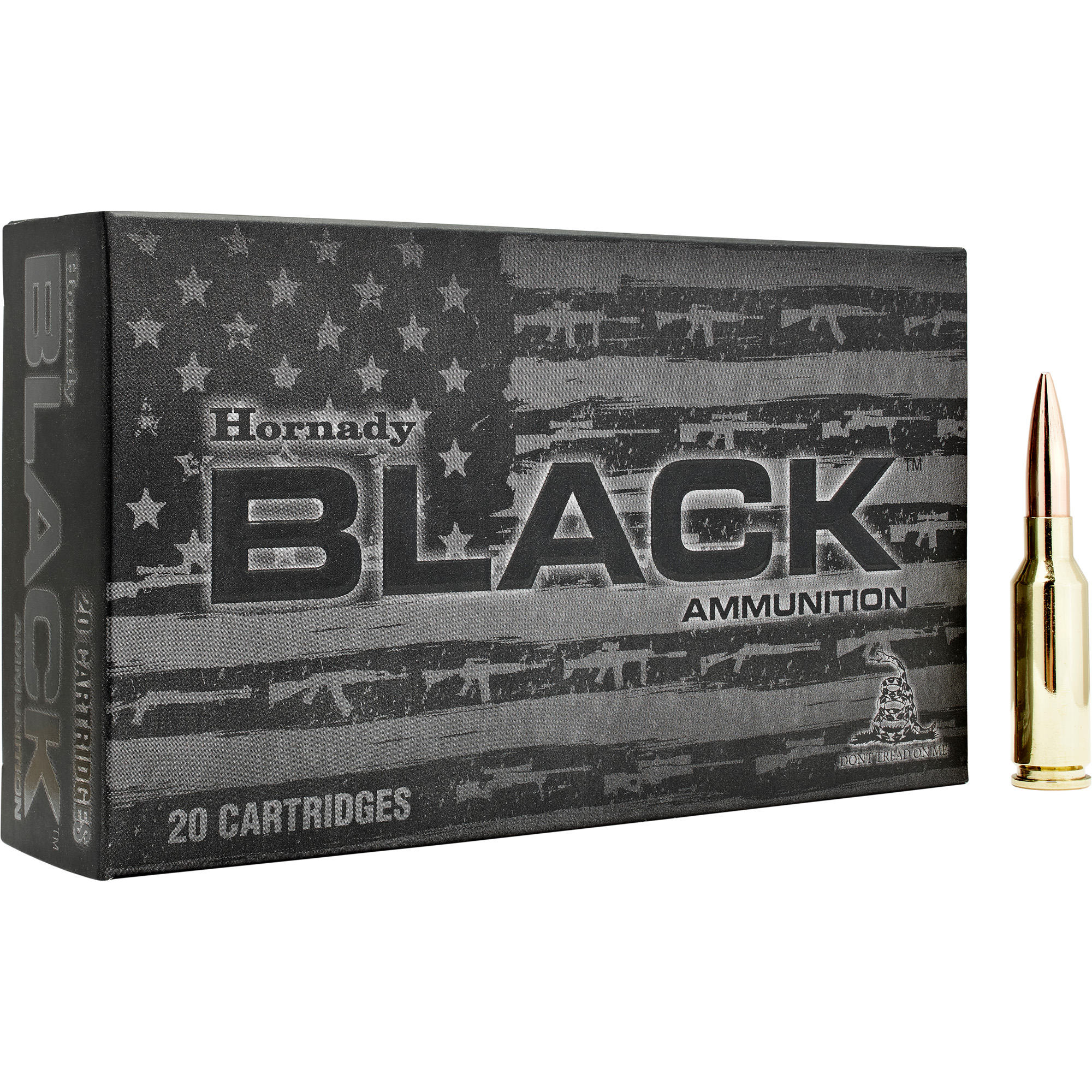 Hornady BLACK 6MM ARC 105gr Boat Tail Hollow Point – 20rd