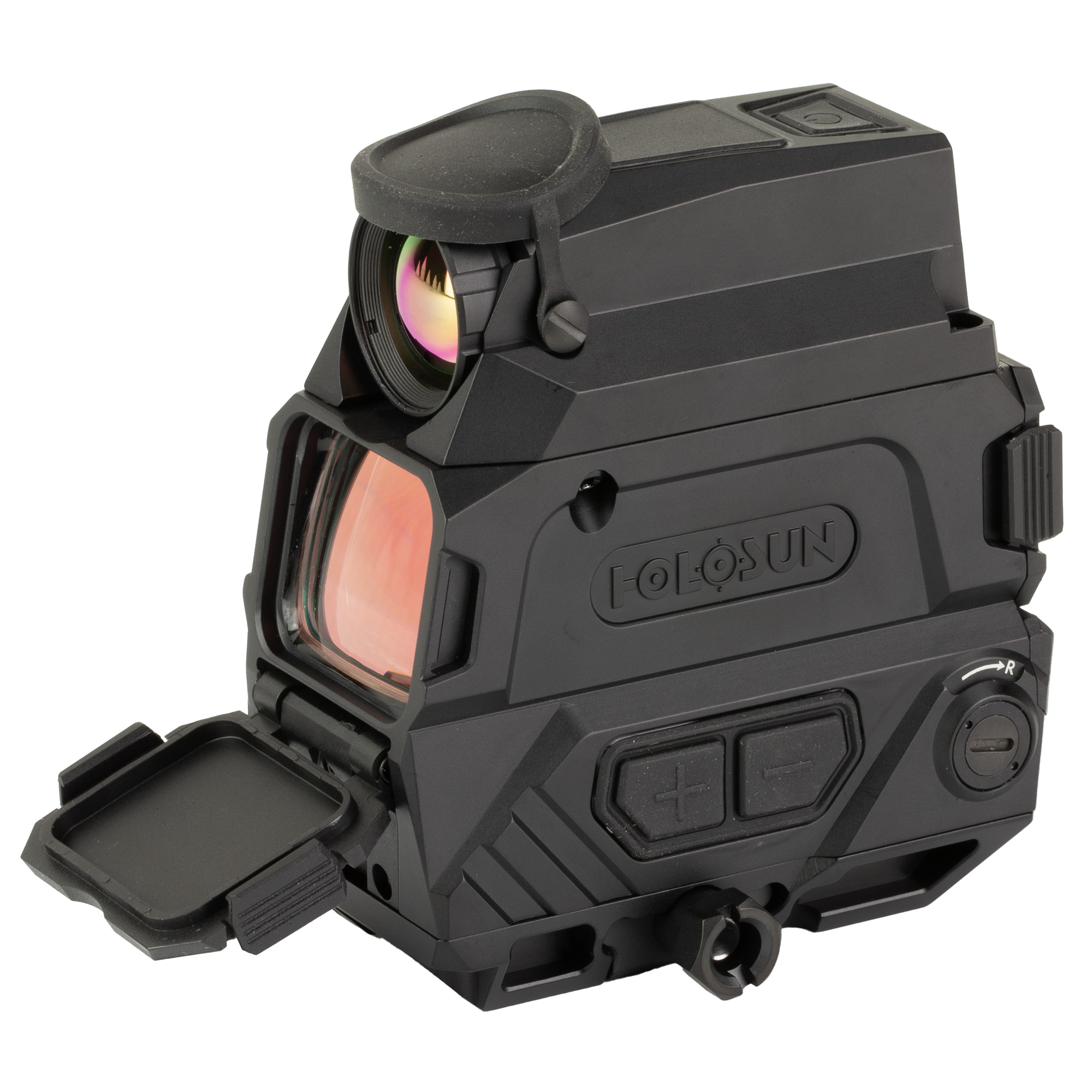 Holosun DRS Thermal 65 MOA Circle with 2 MOA Red Dot 8X Night Vision Sight – Black