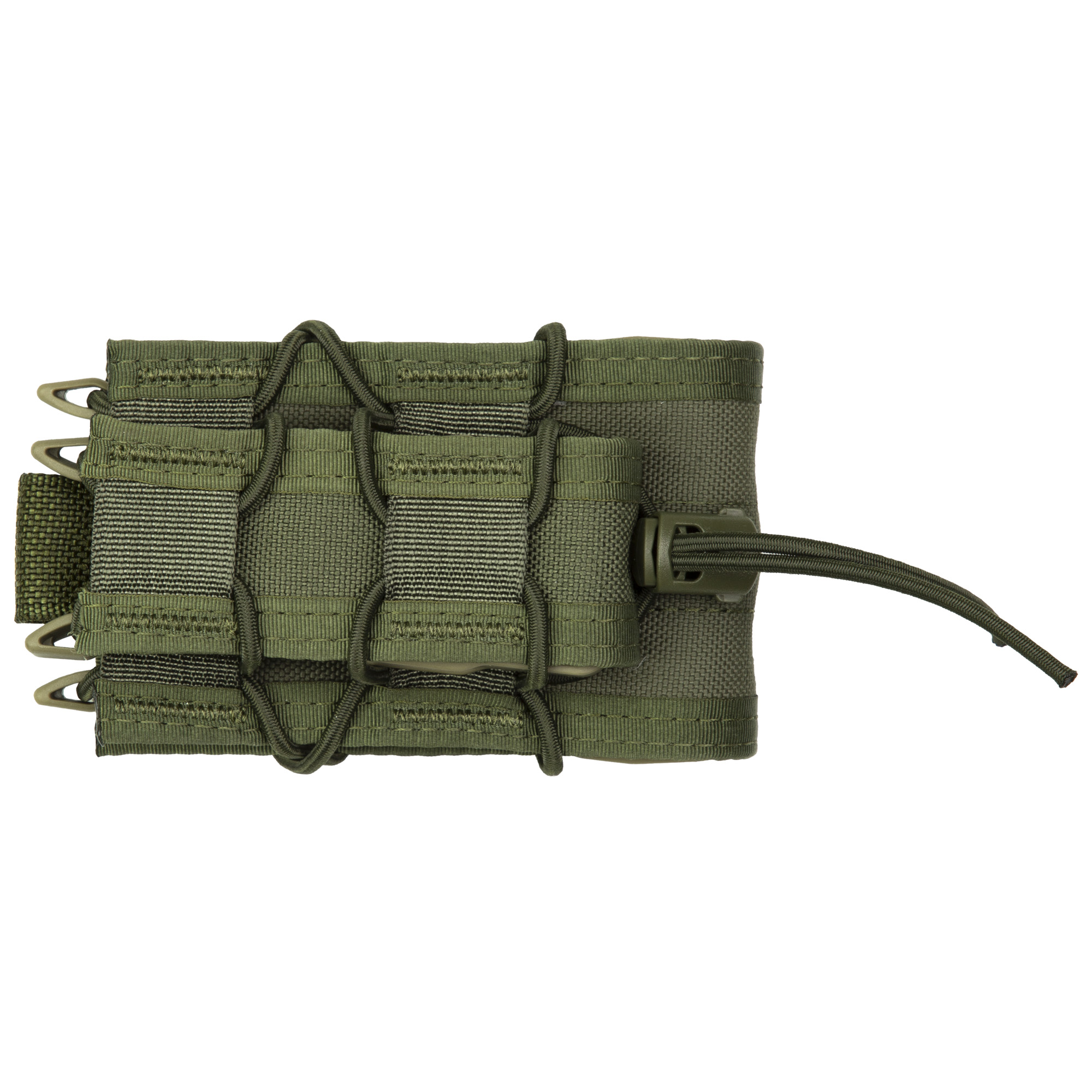 High Speed Gear (HSGI) (2) Magazines Double Decker Nylon, Kydex Magazine Pouch – Olive Drab Green