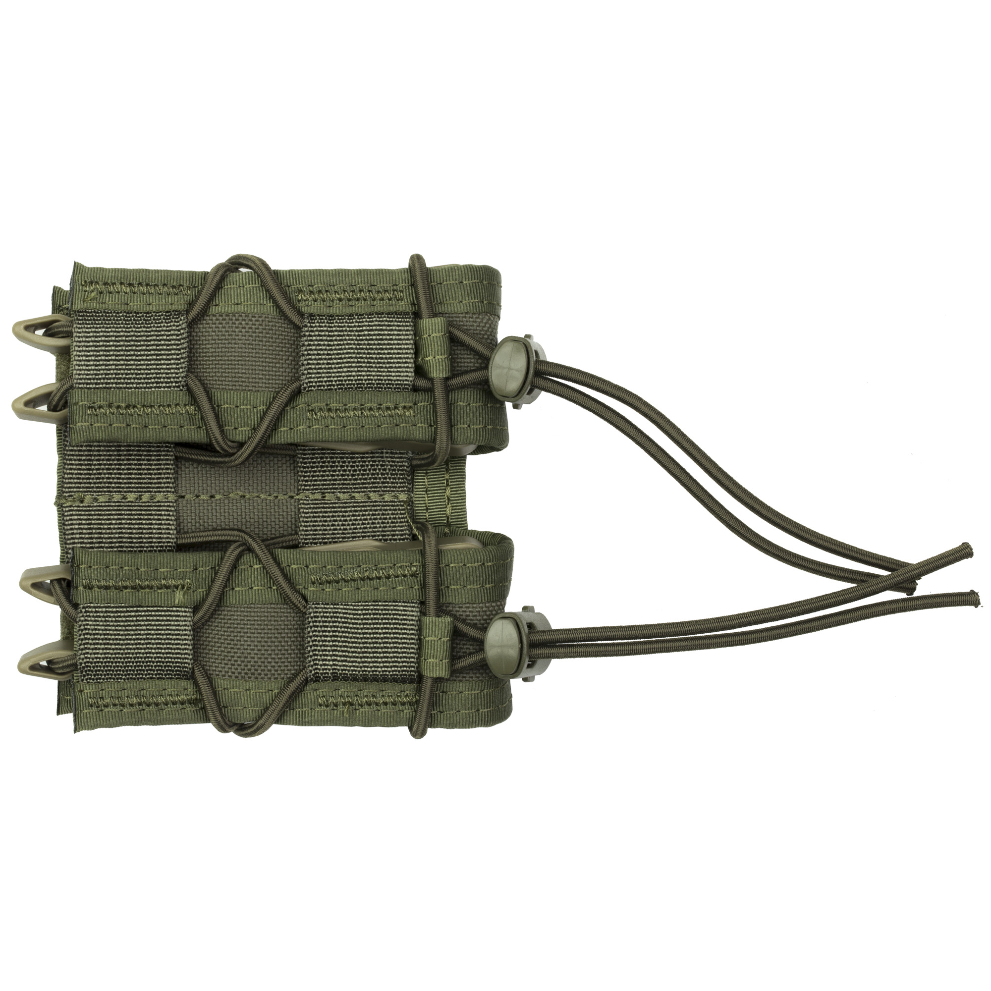 High Speed Gear (HSGI) (2) Magazines Pistol TACO Nylon, Kydex Magazine Pouch – Olive Drab Green