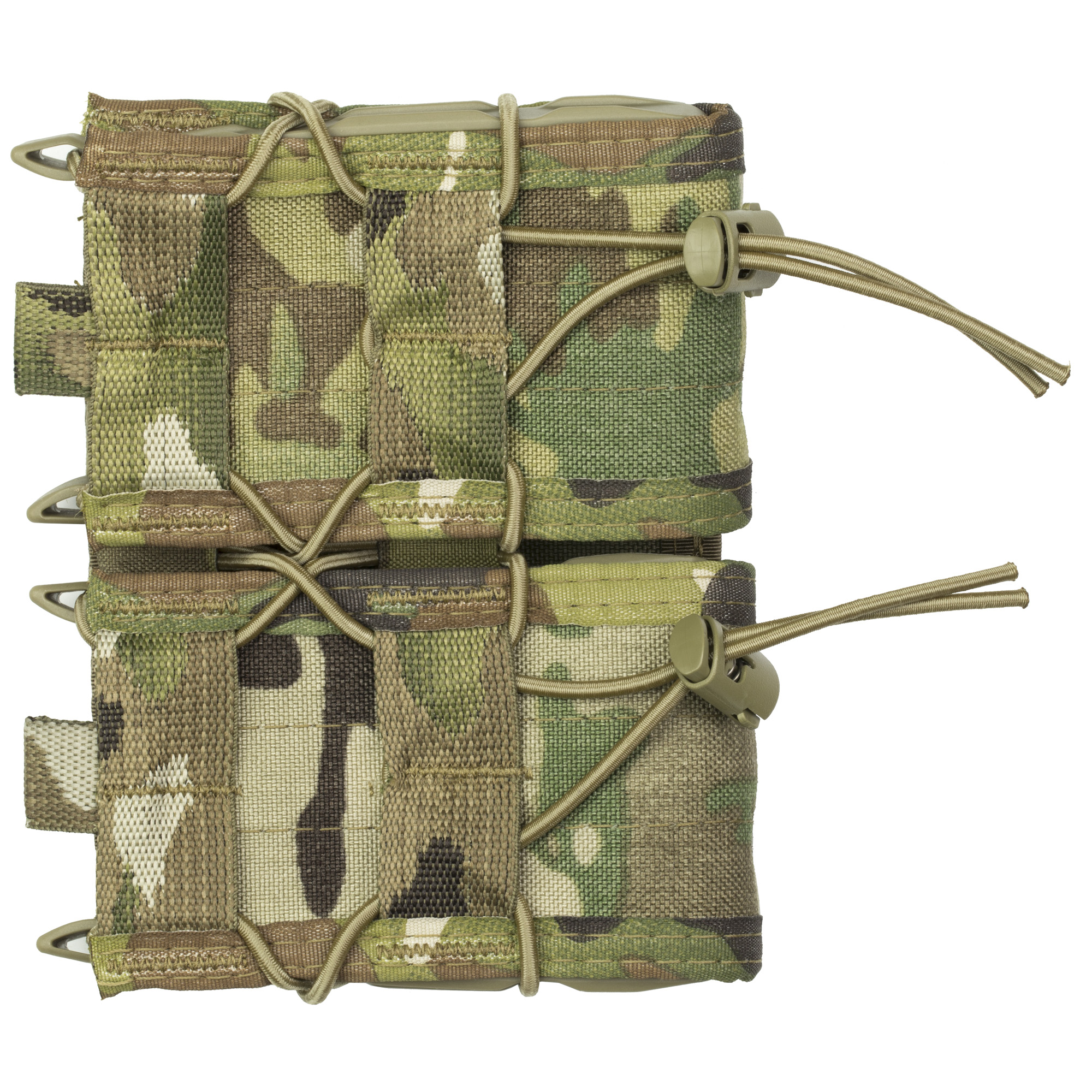 High Speed Gear (HSGI) (2) Magazines Rifle TACO Nylon, Kydex Magazine Pouch – MultiCam Black