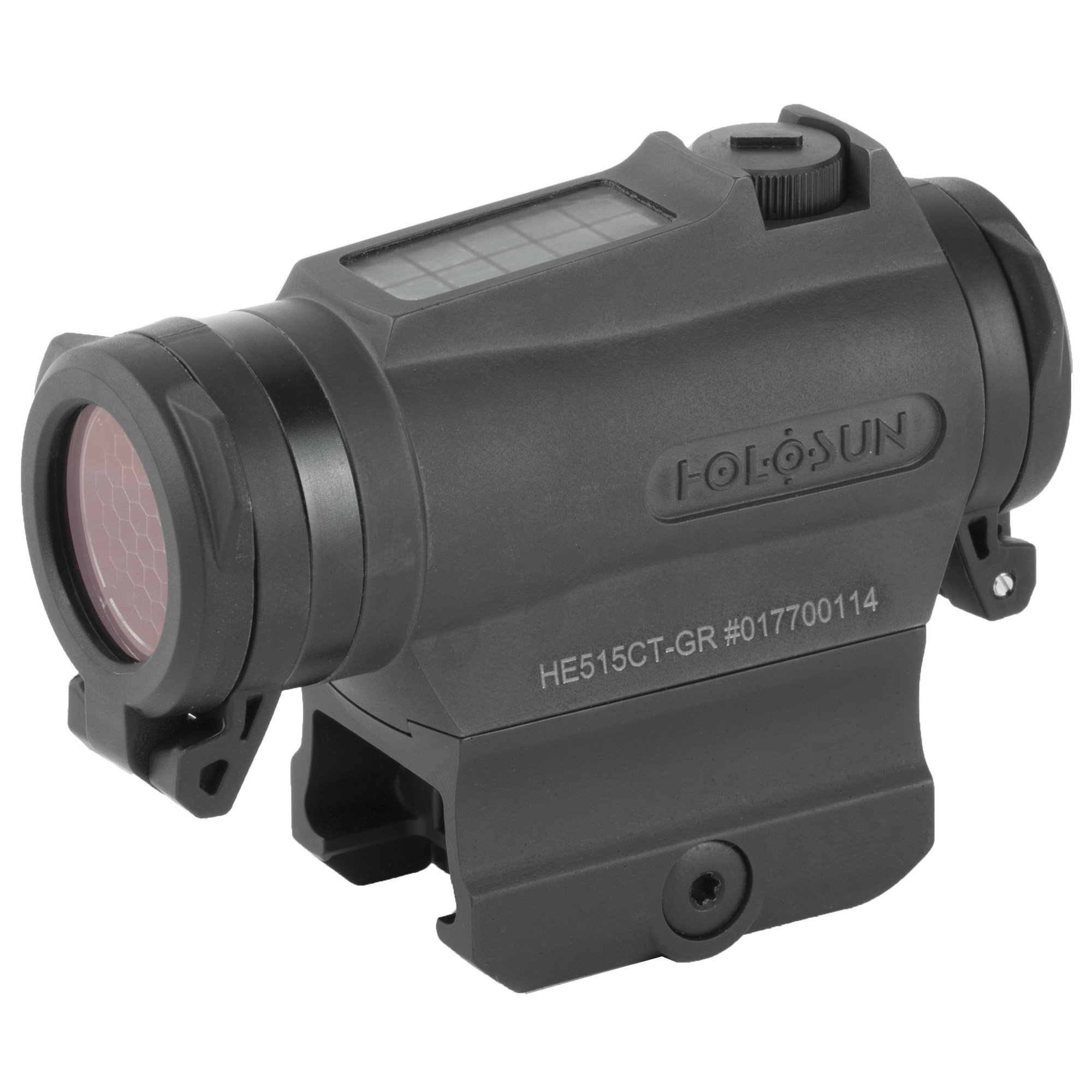 Holosun HE515CT-GD Micro Solar Green Dot Sight – Titanium