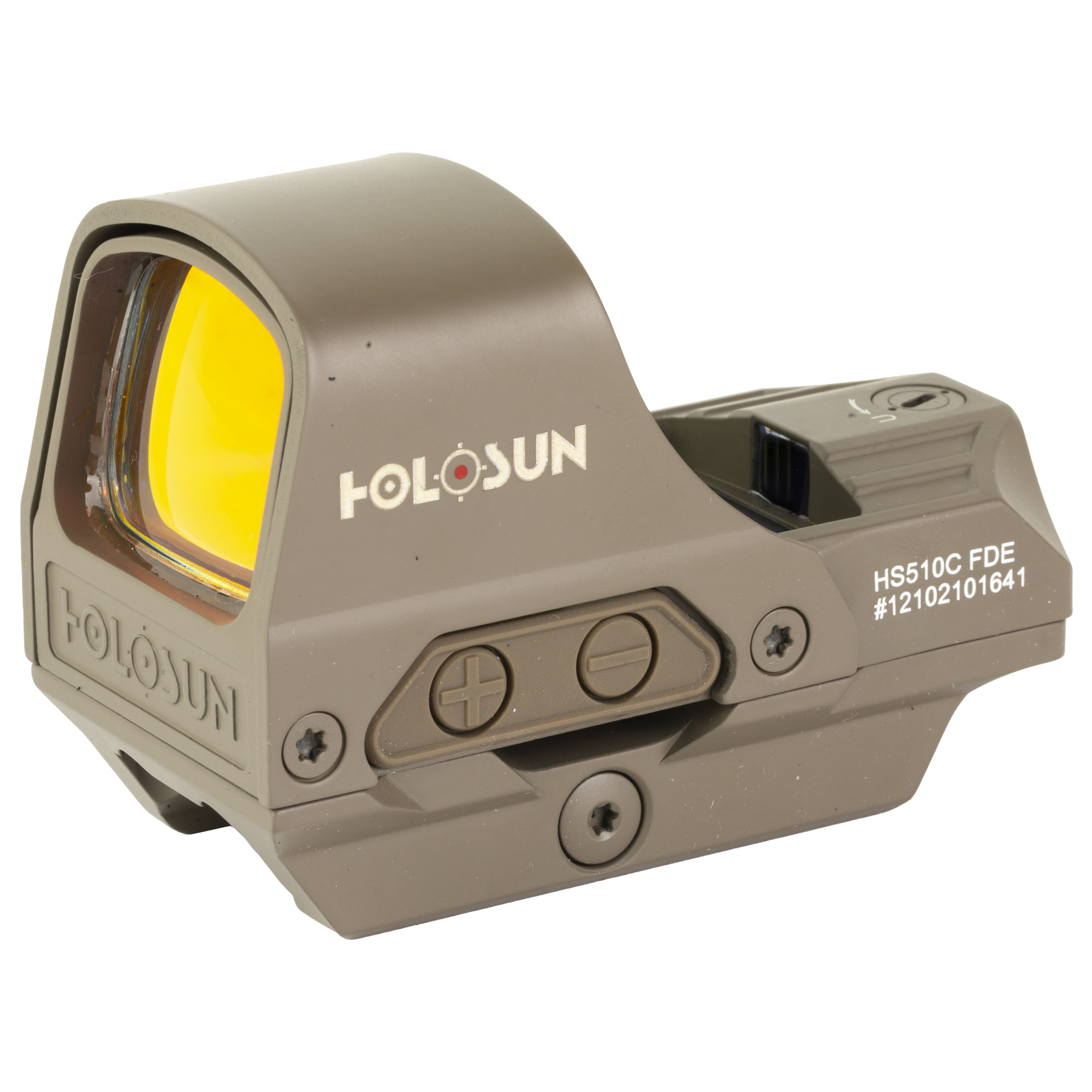 Holosun HS510C HUD Solar Powered Circle Dot Sight – FDE