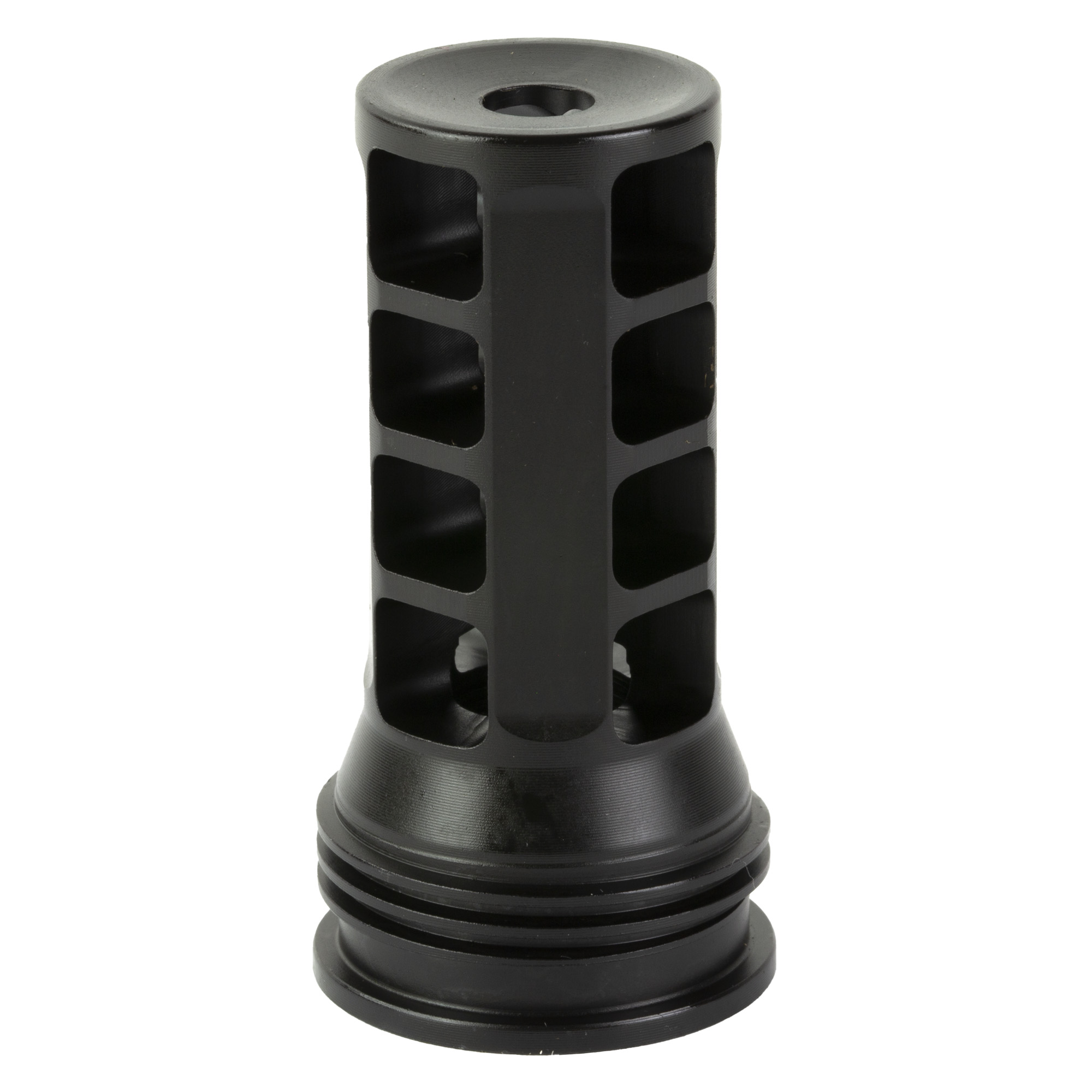 HUXWRX HuxWrx/OSS Suppressors Muzzle Brake Quick Disconnect 223 Remington 556NATO – Black