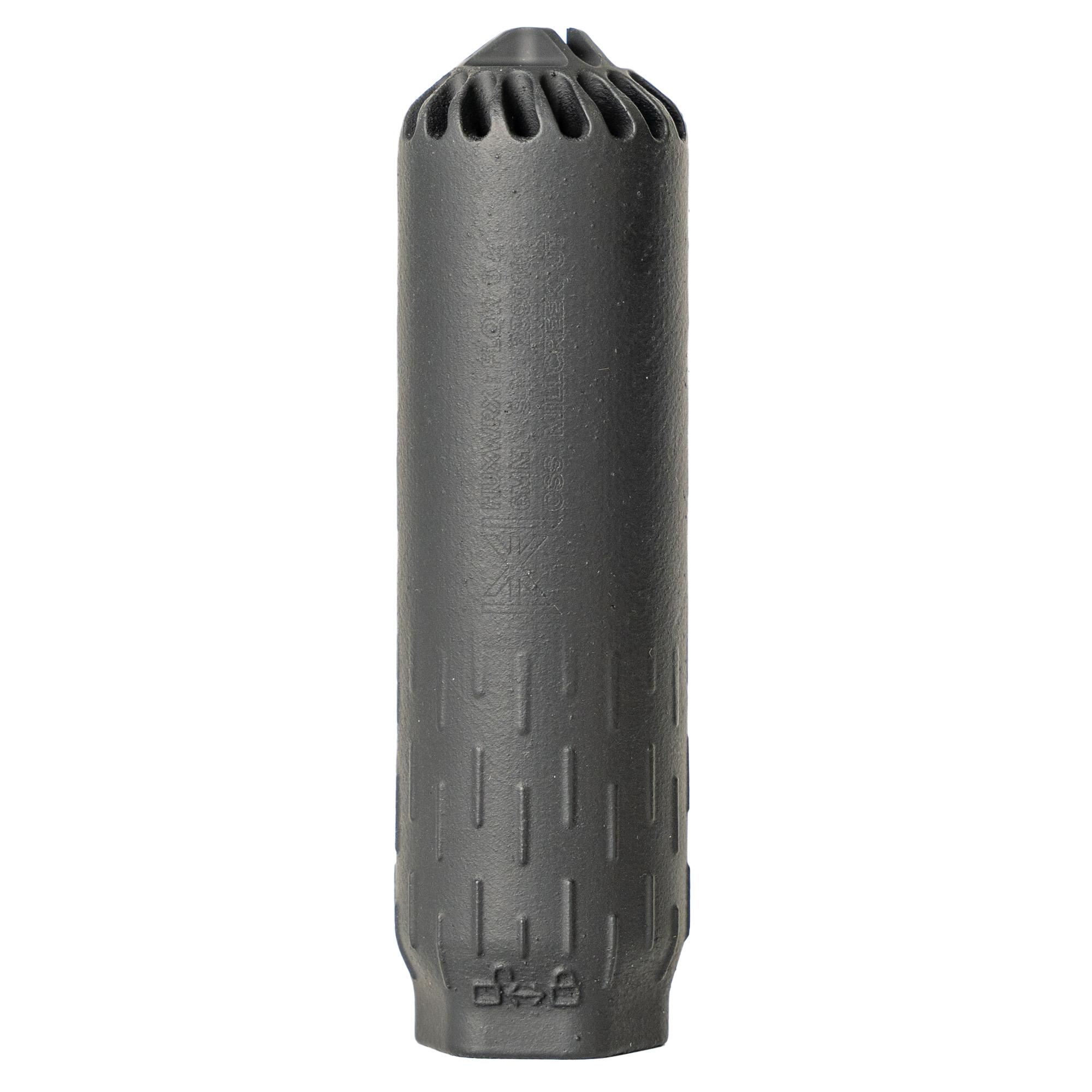 HUXWRX Flow 6K Suppressor 6MM 17-4PH Stainless Steel – Black