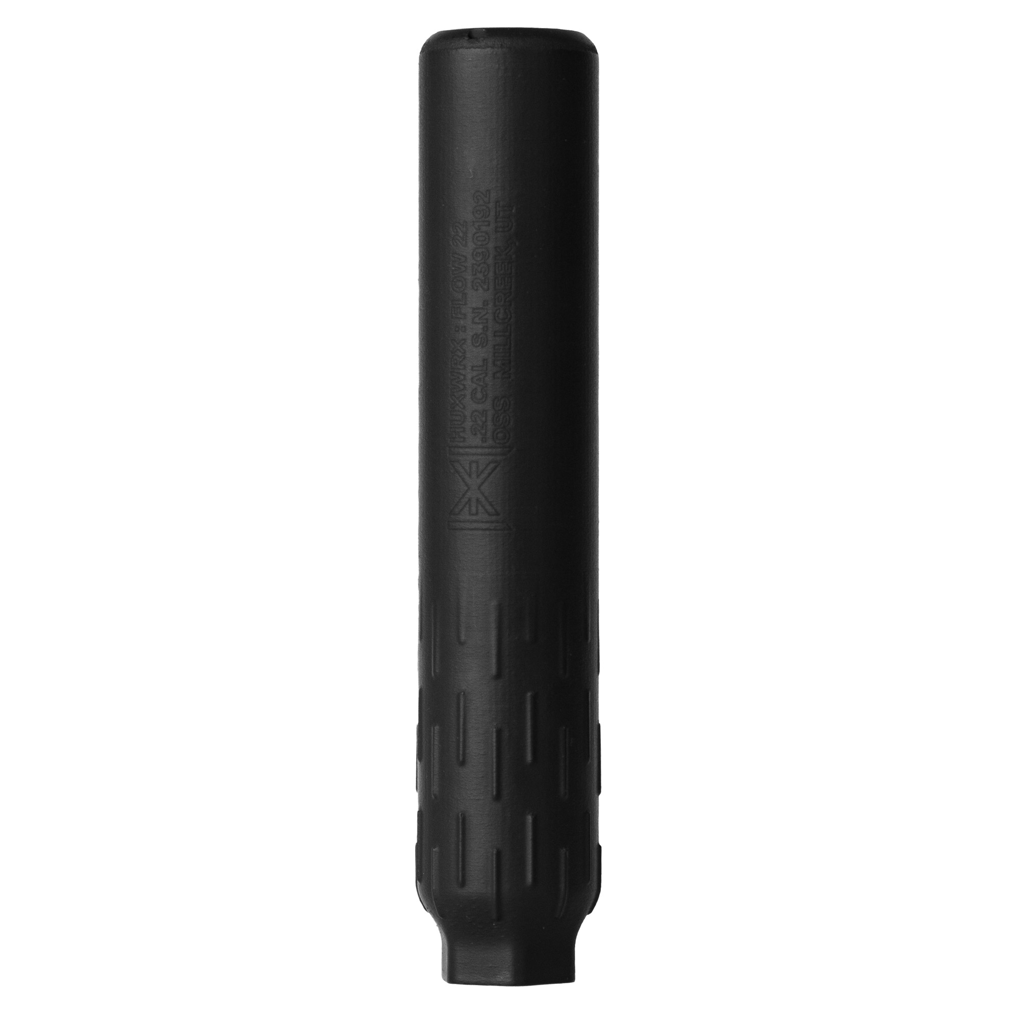 HUXWRX Flow 22 Suppressor 22 Caliber Titanium – Black