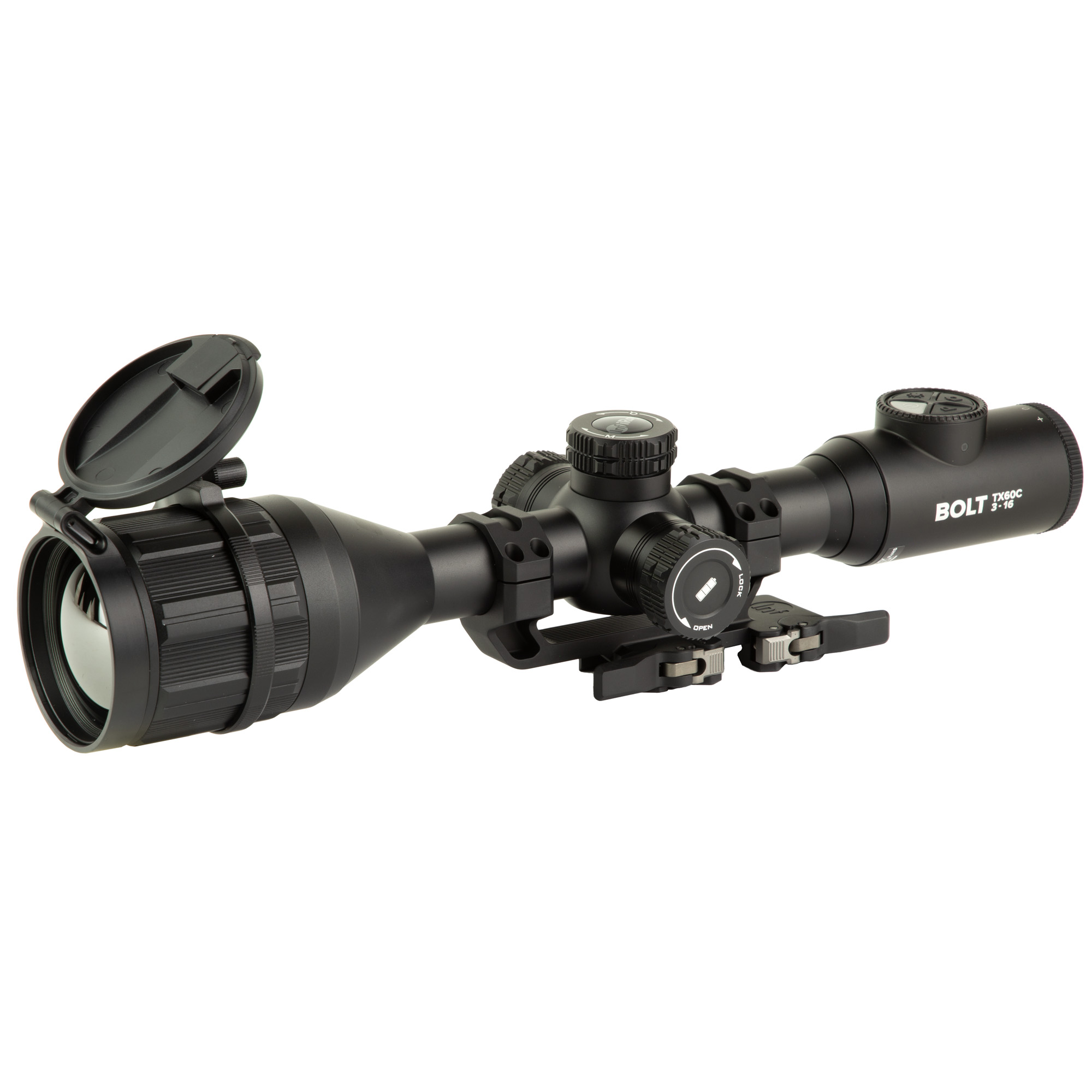 IRAYUSA BOLT TX60C 3X Thermal Weapon Sight – Black