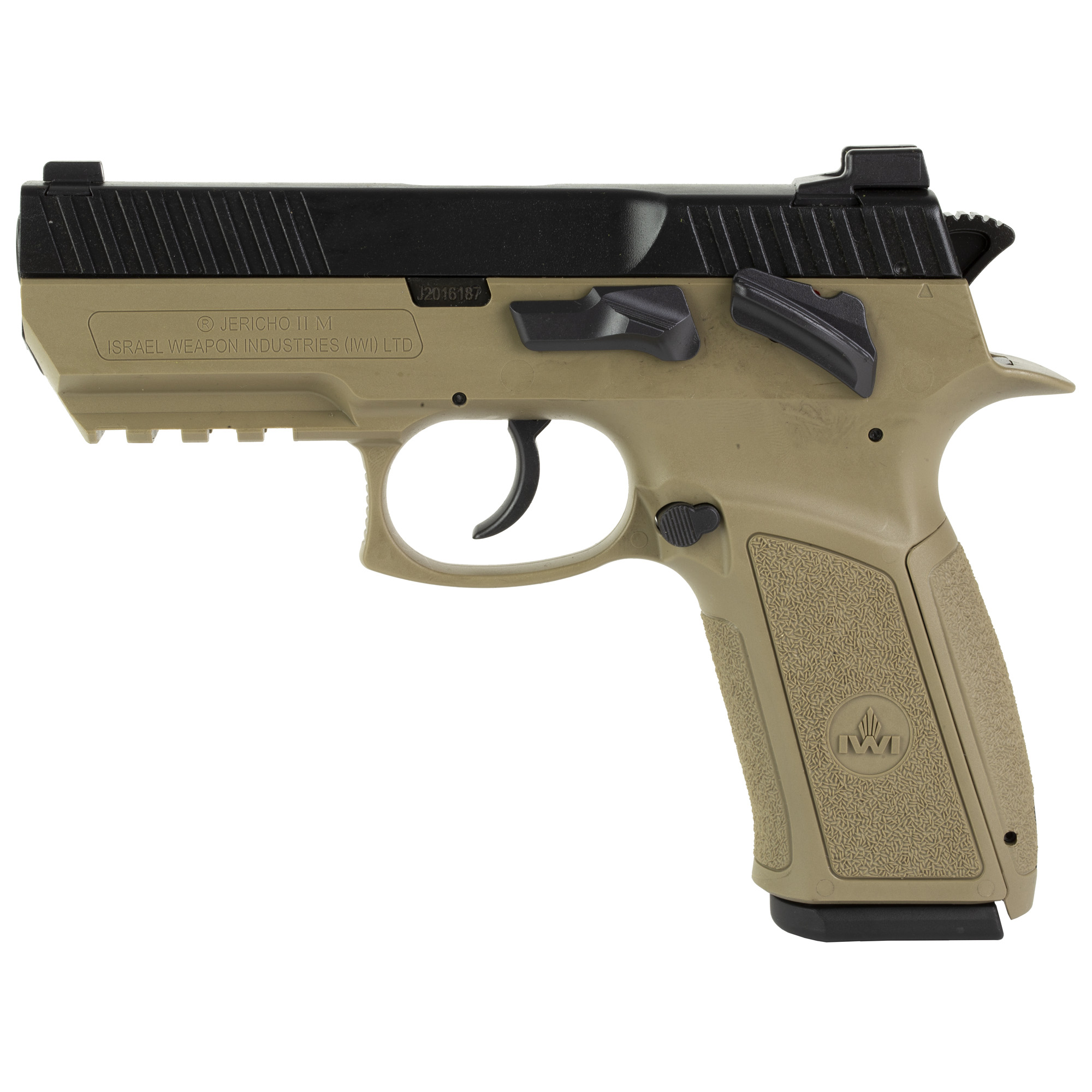 IWI Jericho 941 Enhanced 3.8″ 9mm 17rd Adjustable Sights – Flat Dark Earth