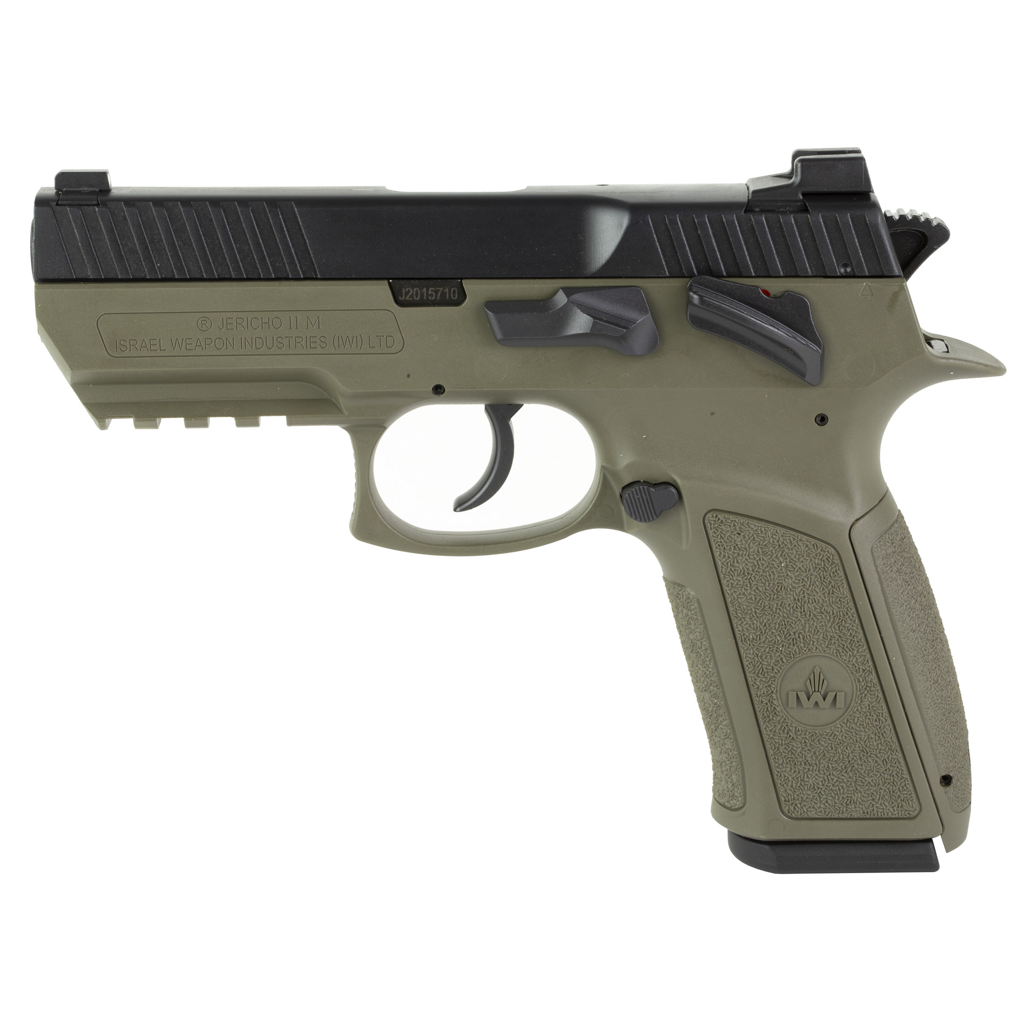 IWI Jericho 941 Enhanced 3.8″ 9mm 17rd Adjustable Sights – Olive Drab Green