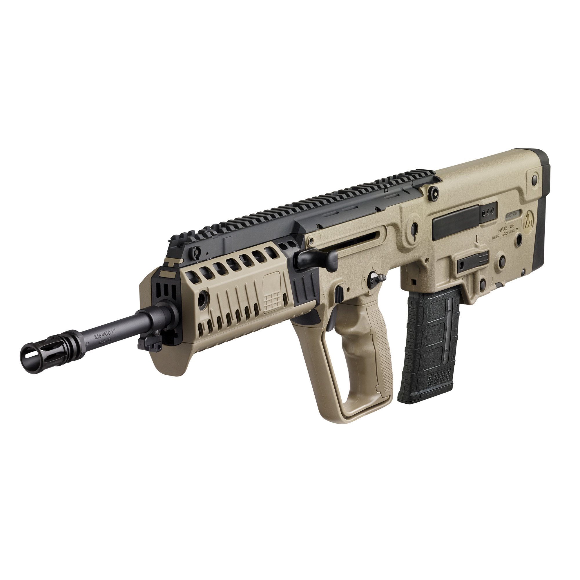 IWI Tavor X95 Bullpup 18″ 5.56 NATO 30rd Adjustable Sights – Flat Dark Earth