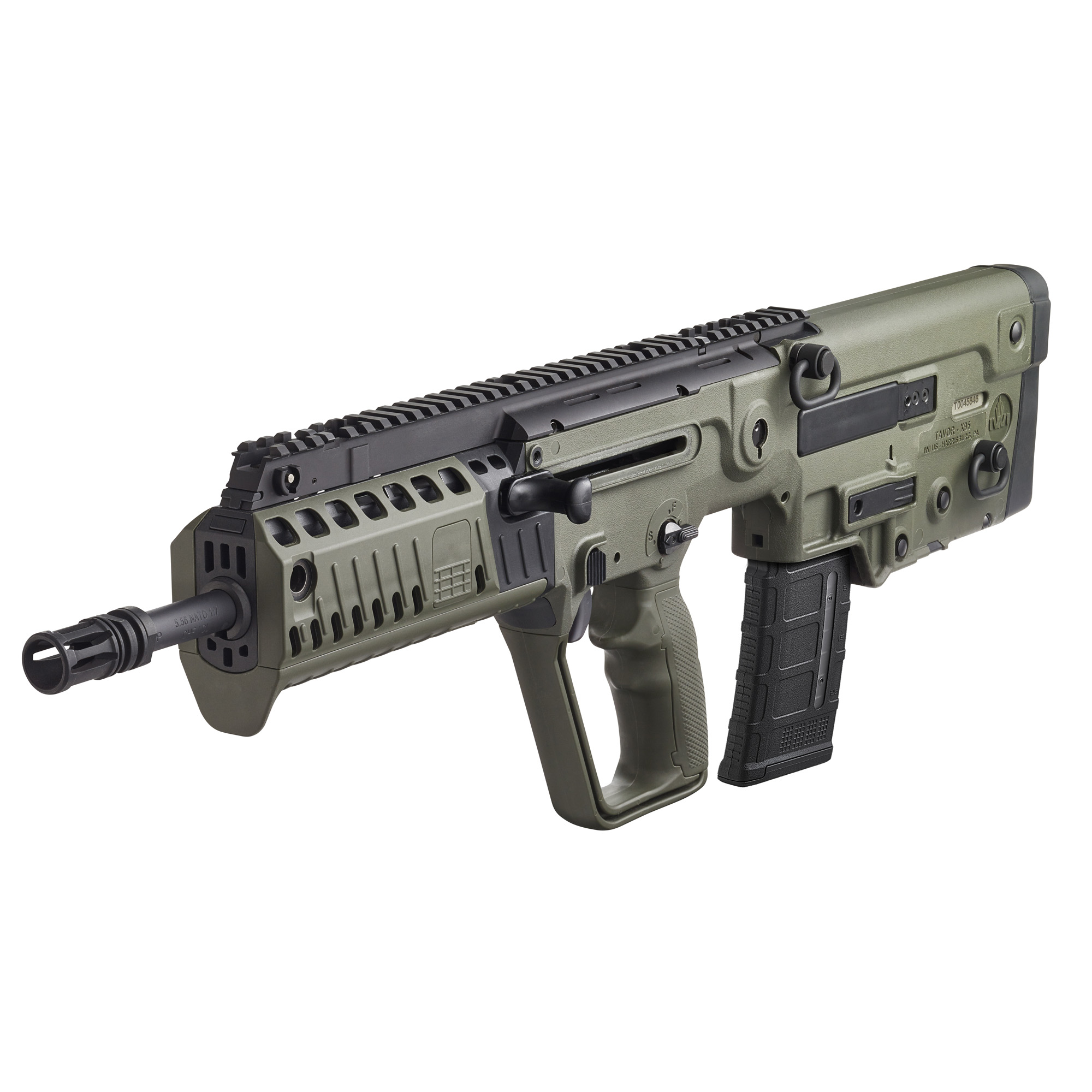 IWI Tavor X95 Bullpup 16.5″ 5.56 NATO 30rd Adjustable Sights – Olive Drab Green