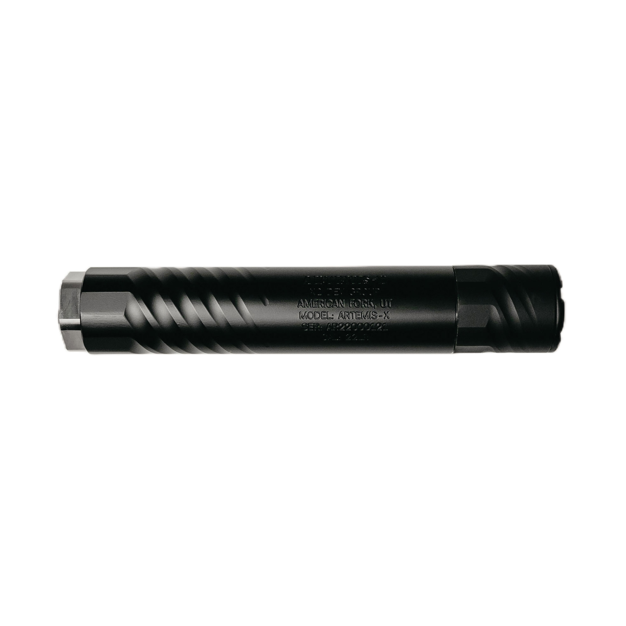 Jacob Grey Artemis-X Suppressor 22 LR 7075 Aluminum – Black