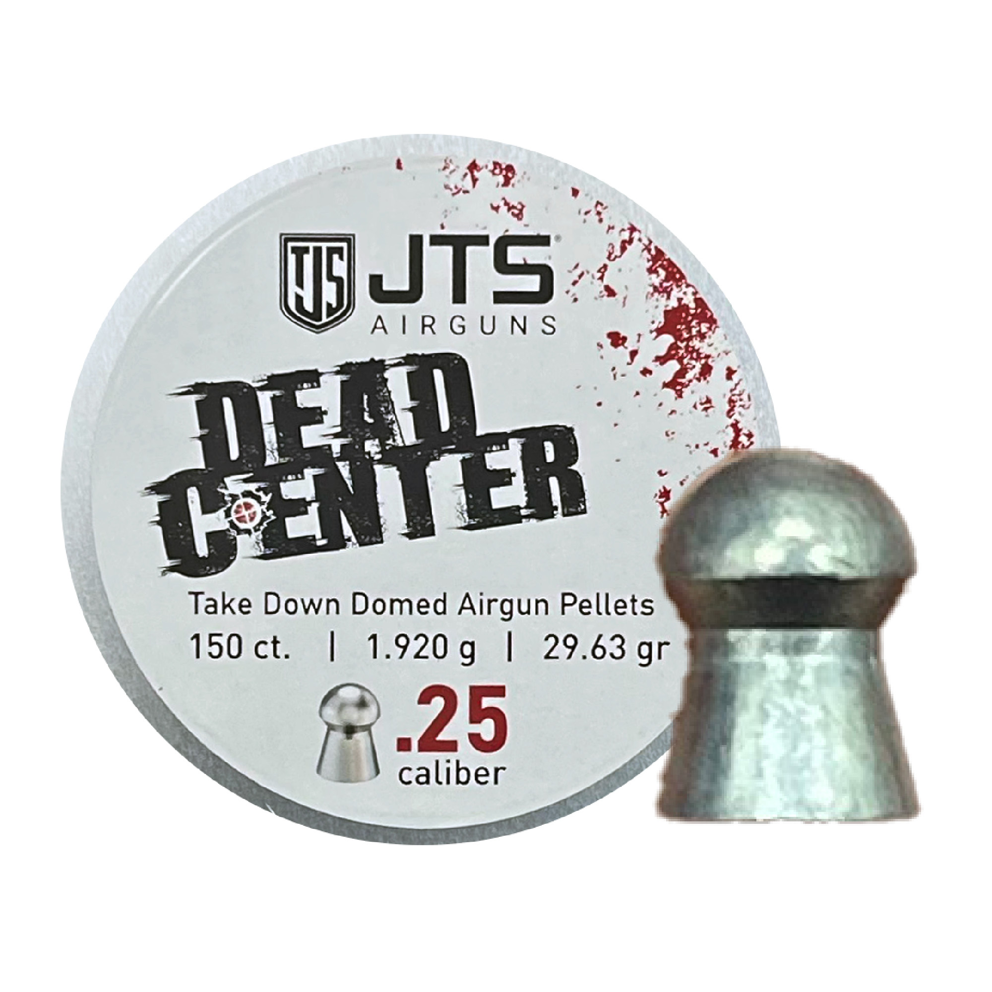 JTS Dead Center 25 Caliber Pellets