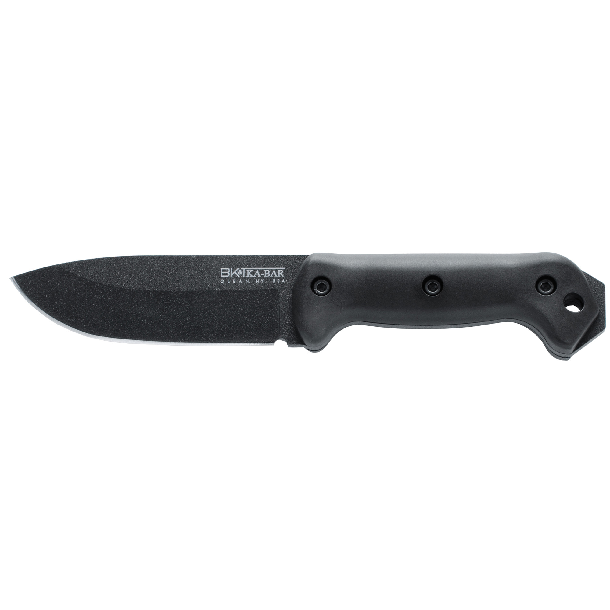 KA-BAR Knives Becker Companion 1095 Cro-Van Fixed Blade Knife 5.25″ – Black