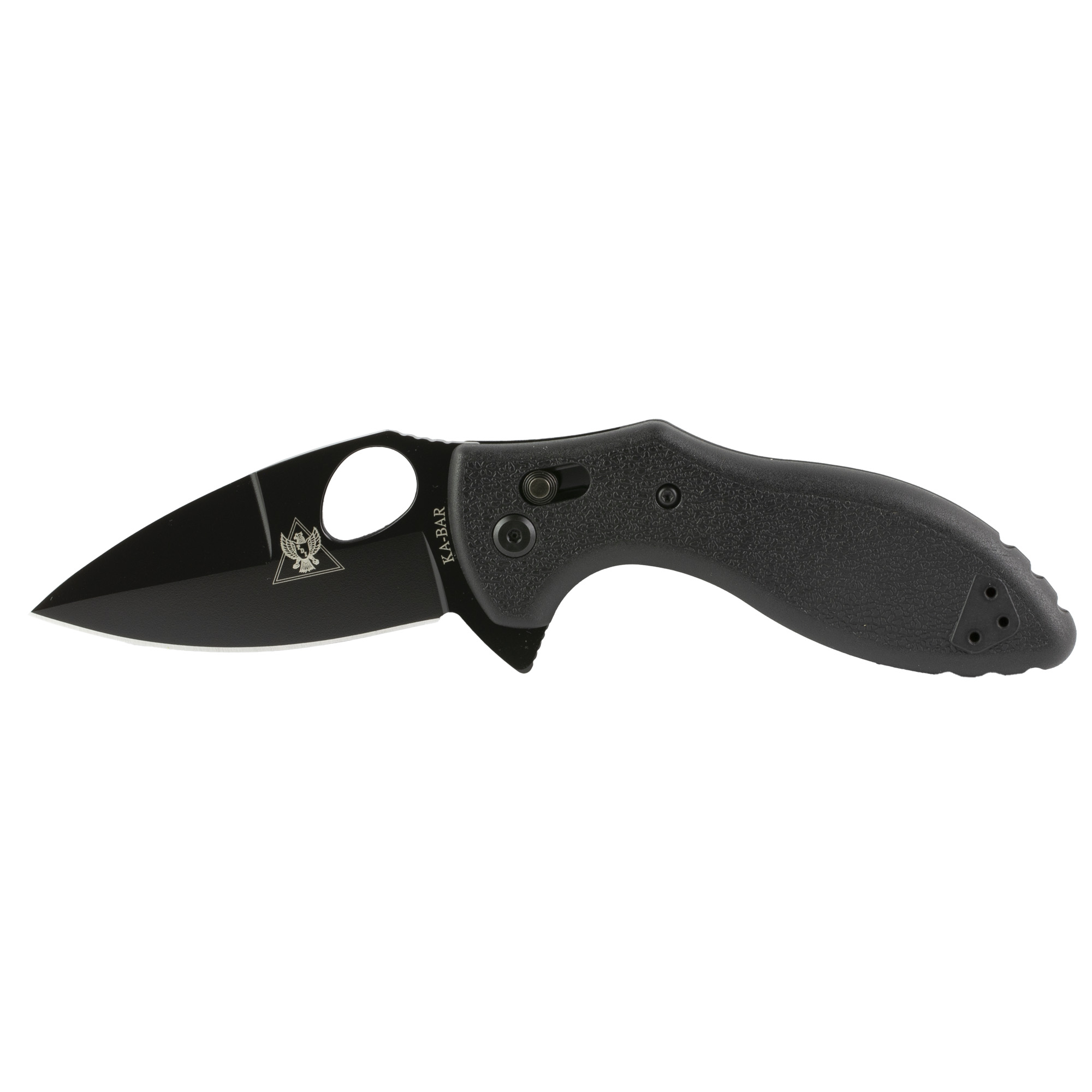 KA-BAR Knives TDI Flipper AUS8A Stainless 3″ – Black