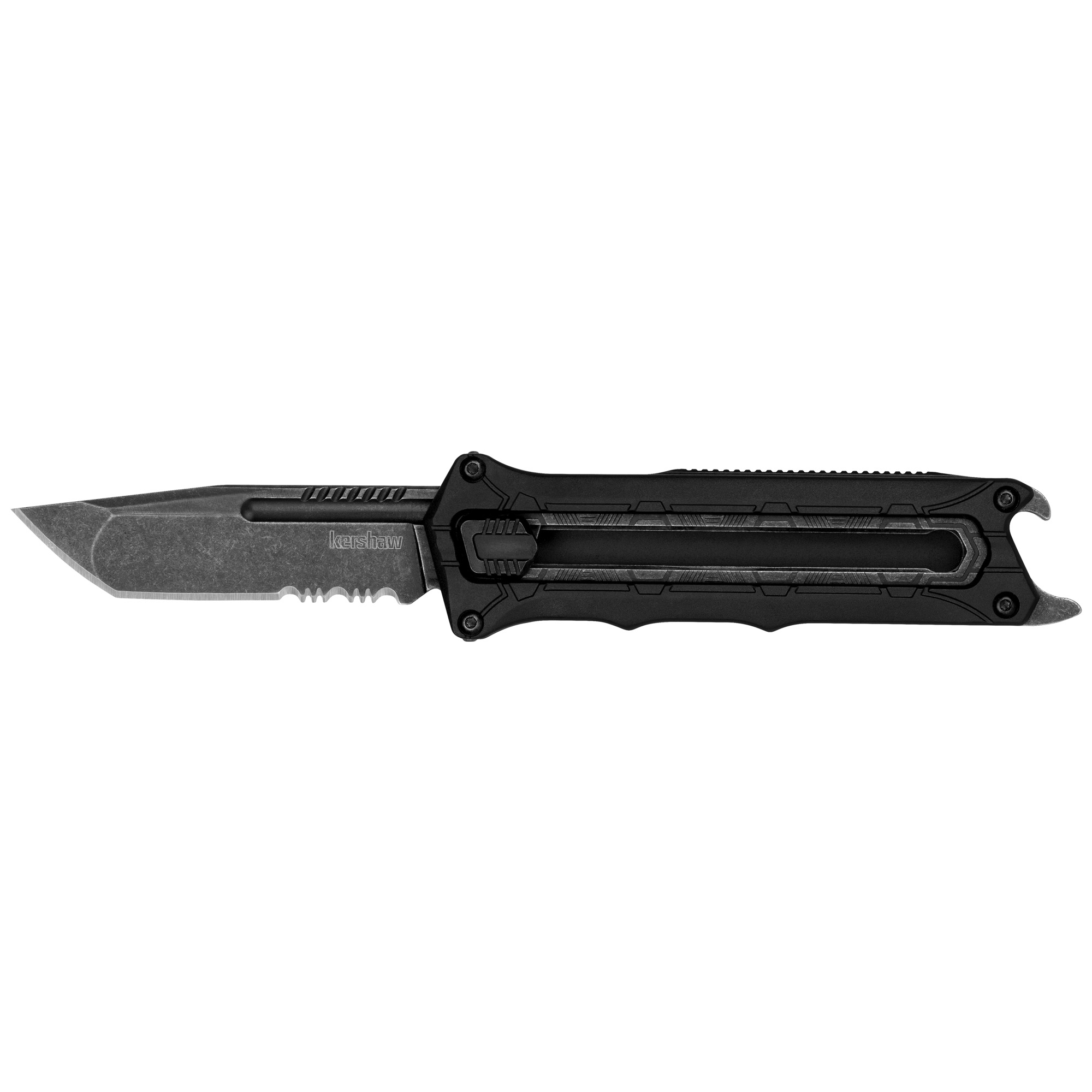 Kershaw INTERSTELLAR 8Cr13MoV Folding Knife/Assisted 2.7″ – Black