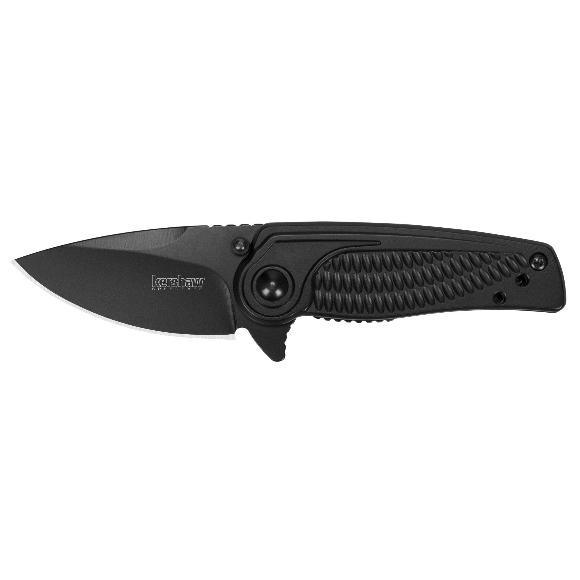 Kershaw SPOKE 4Cr14 Folding Knife/Assisted 2″ – Black