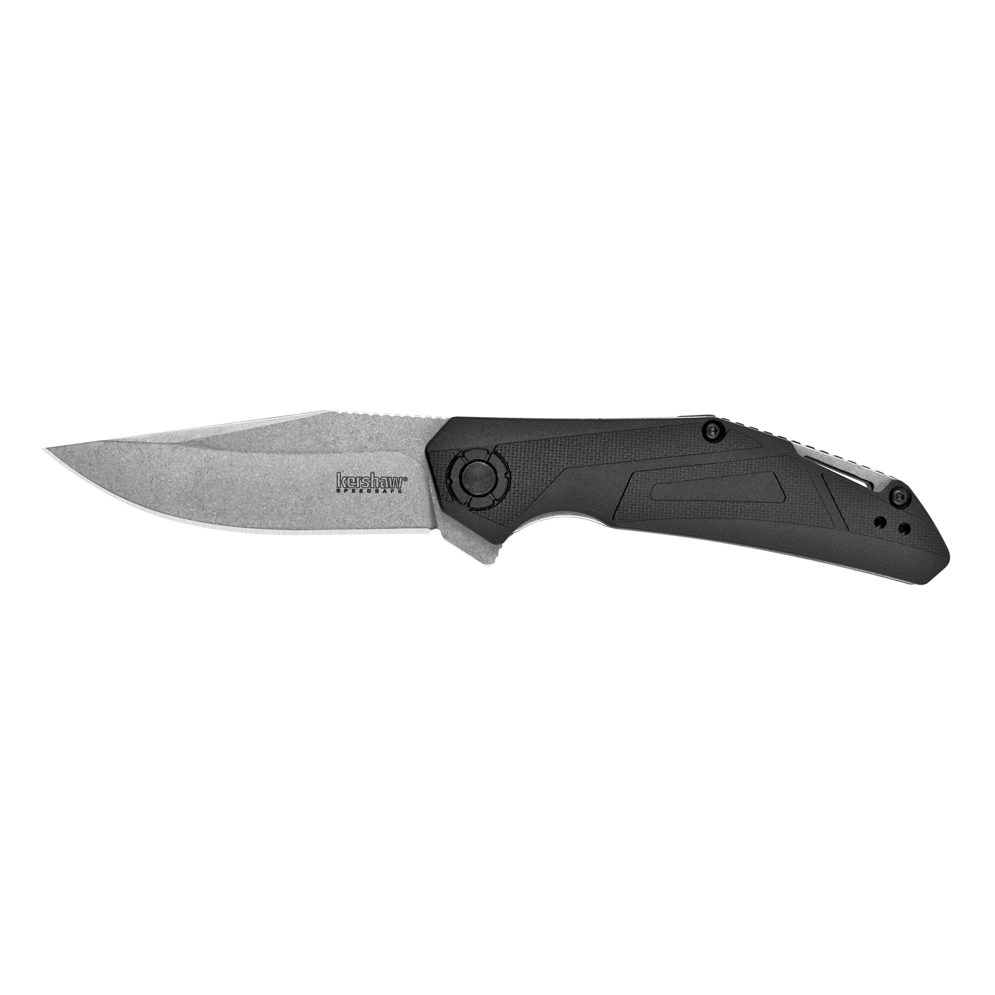 Kershaw Camshaft Nylon Folding Knife/Assisted 3″ – Silver