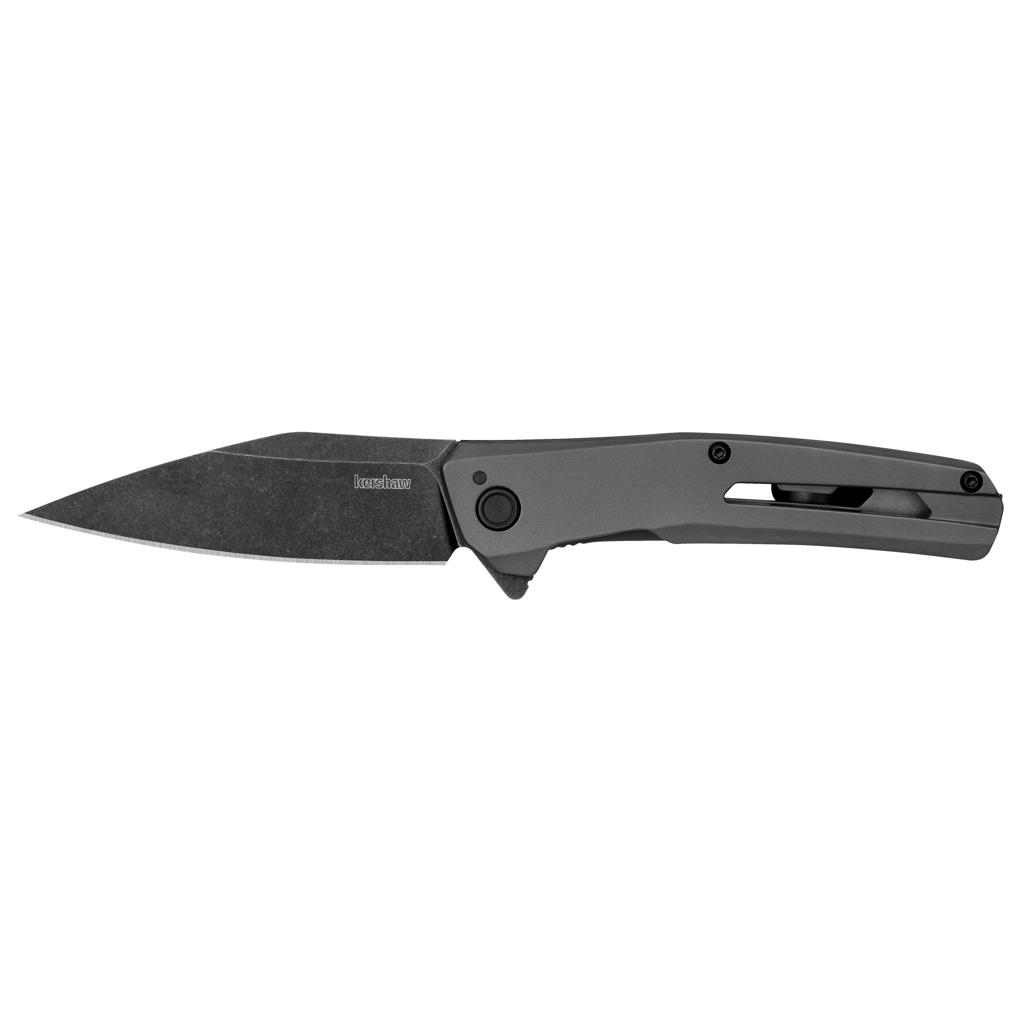 Kershaw Flyby Stainless Steel D2 Folding Knife/Assisted 3″ – Gray