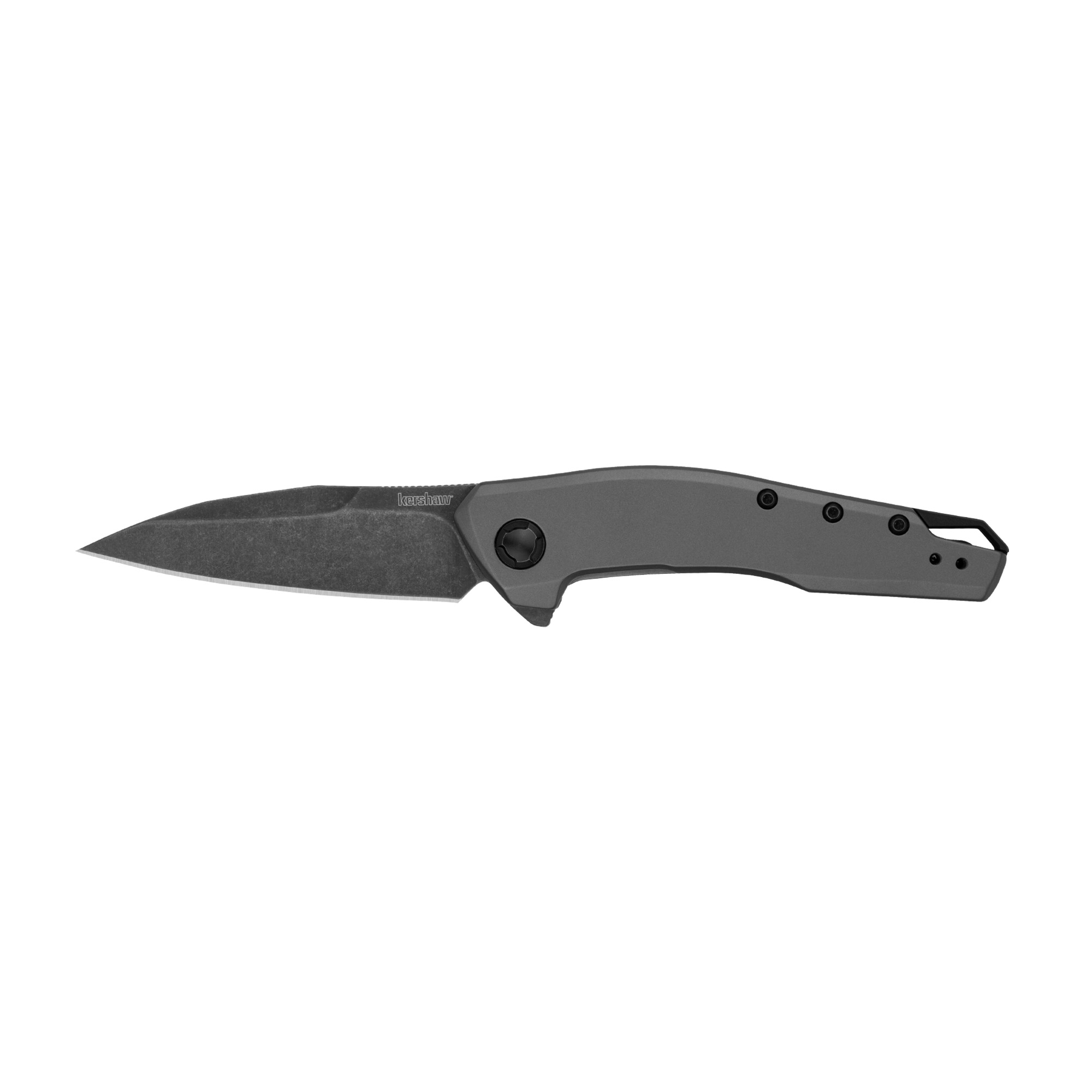 Kershaw Sanctum Stainless Steel 8Cr13MoV Folding Knife/Assisted 2.98″ – Gray