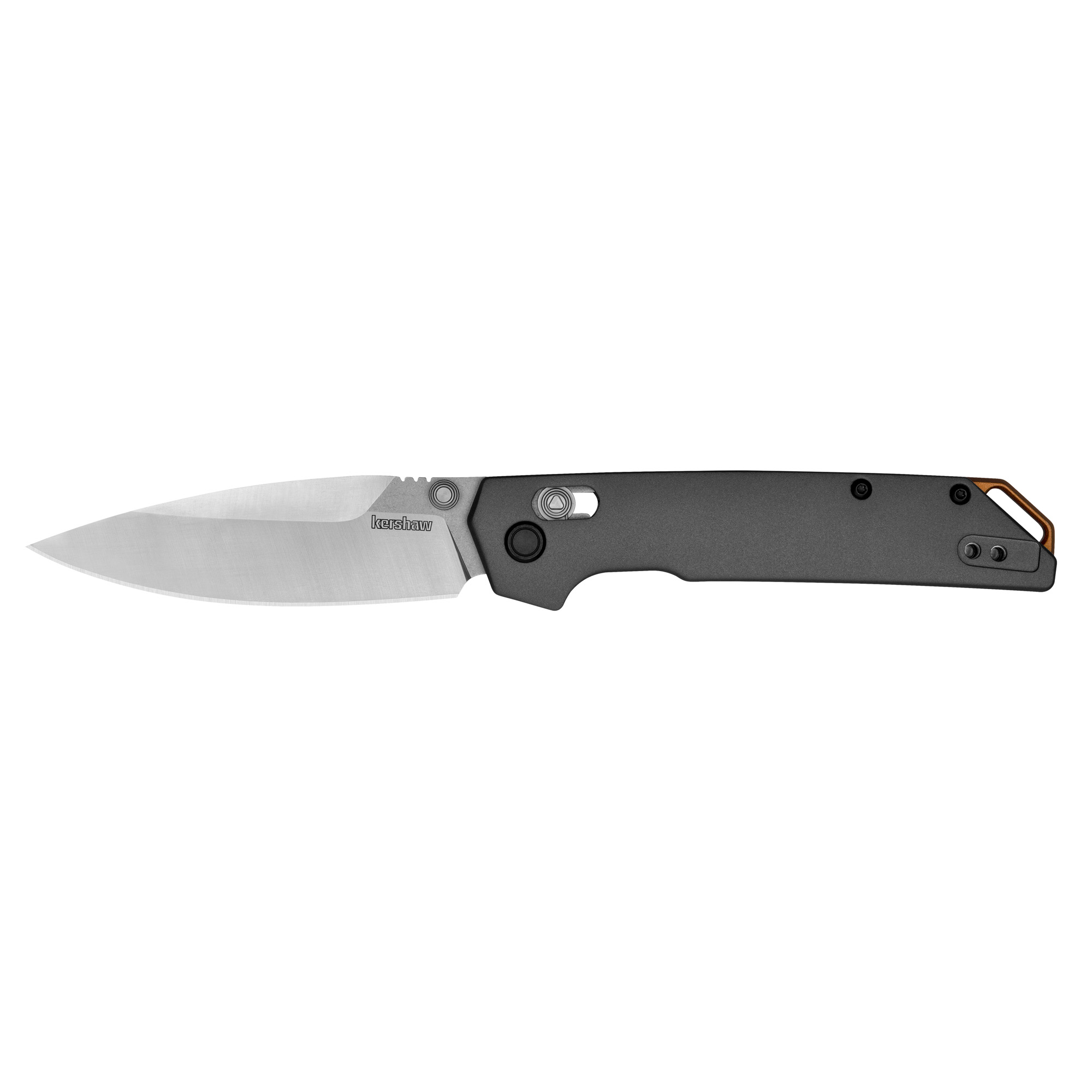 Kershaw Iridium Anodized D2 Folding Knife/Assisted 3.4″ – Silver