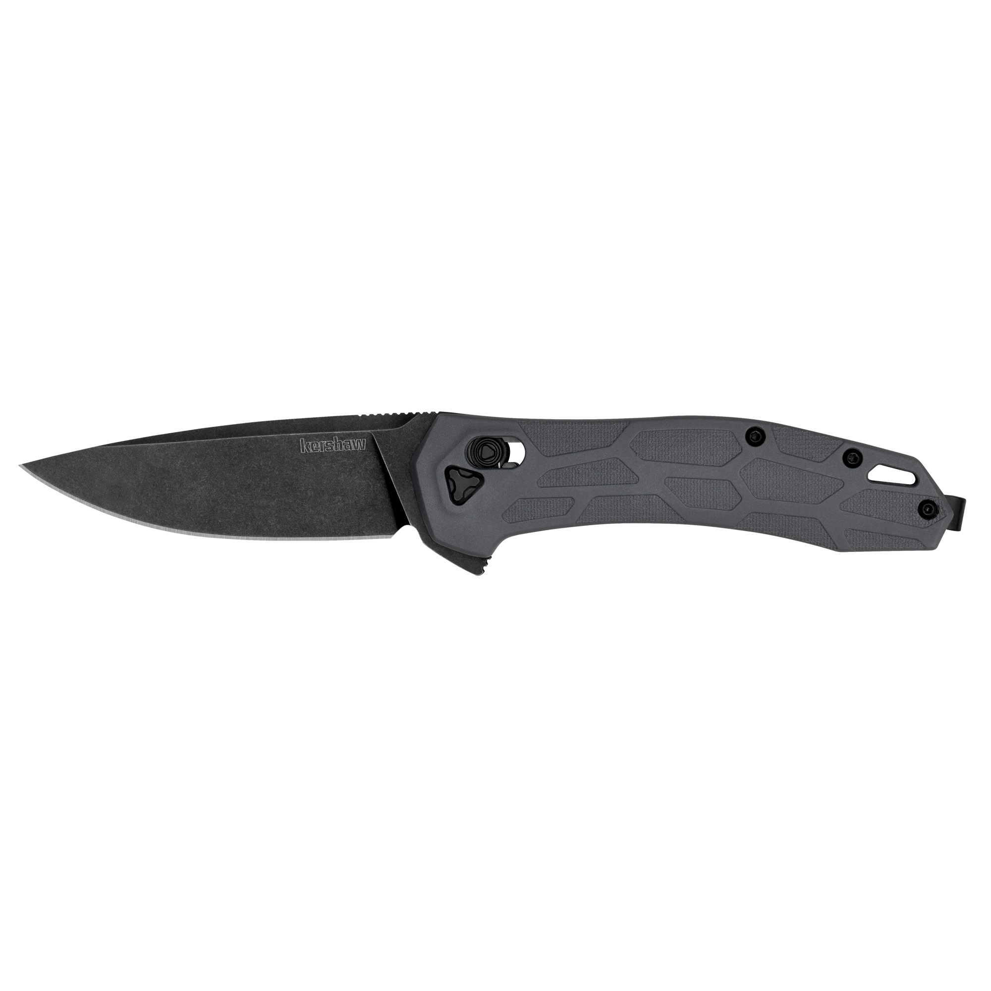 Kershaw Covalent Glass Reinforced Nylon D2 Folding Knife/Assisted 3.2″ – Gray