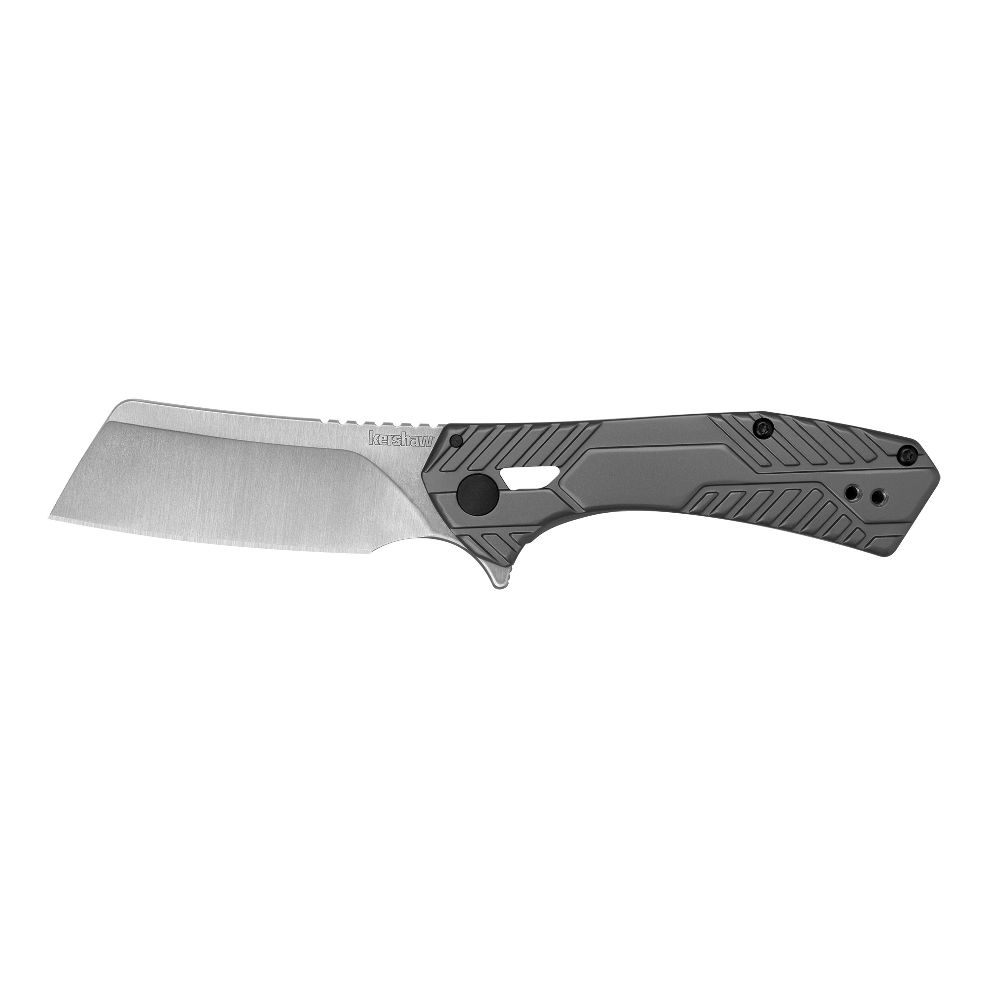 Kershaw Static Steel Folding Knife 2.9″ – Silver