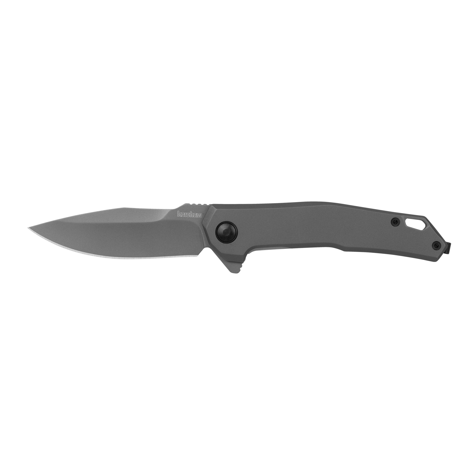 Kershaw Helitack Stainless Steel 8Cr13MoV Folding Knife/Assisted 3.26″ – Gray