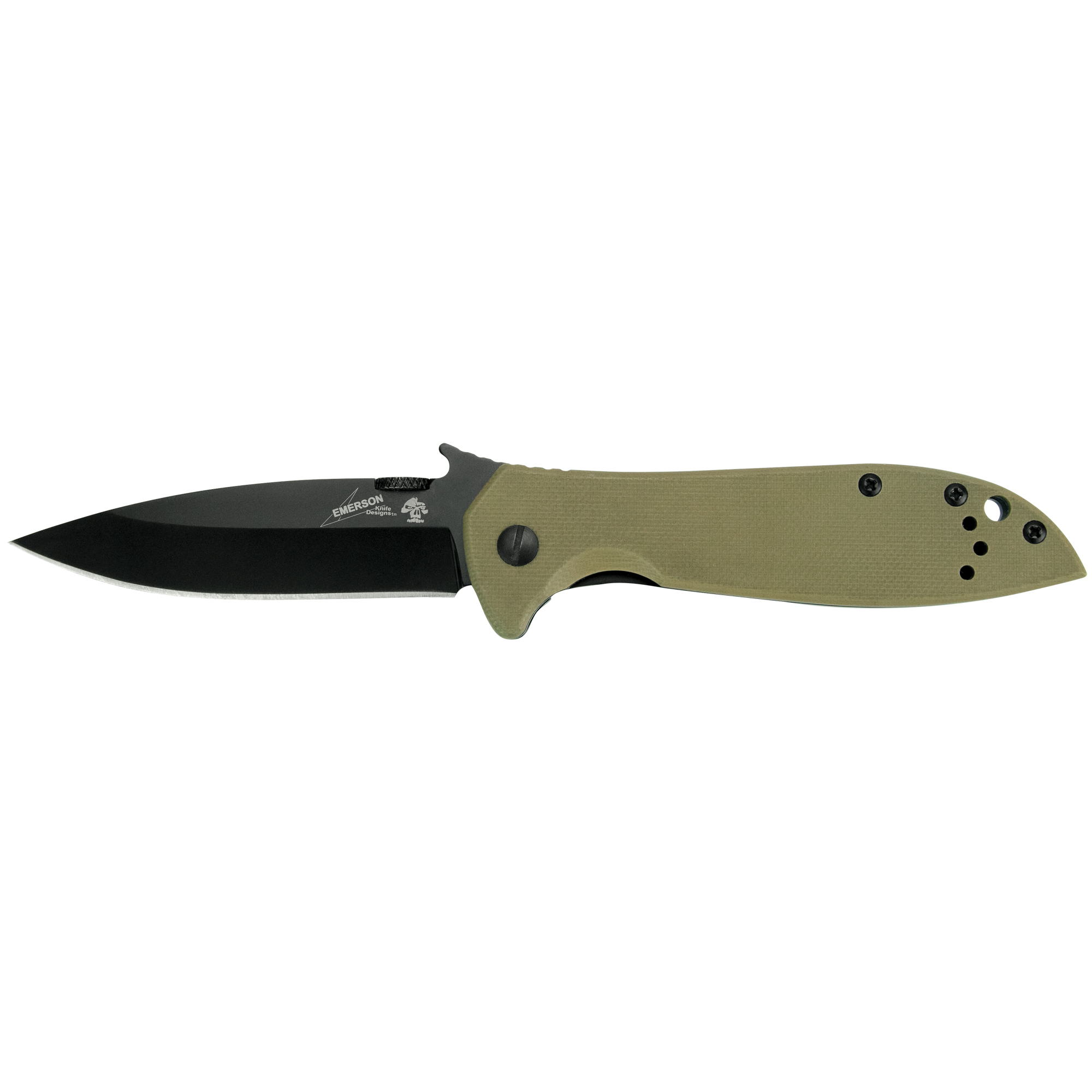 Kershaw EMERSON CQC 8Cr14MoV Folding Knife 3.25″ – Silver