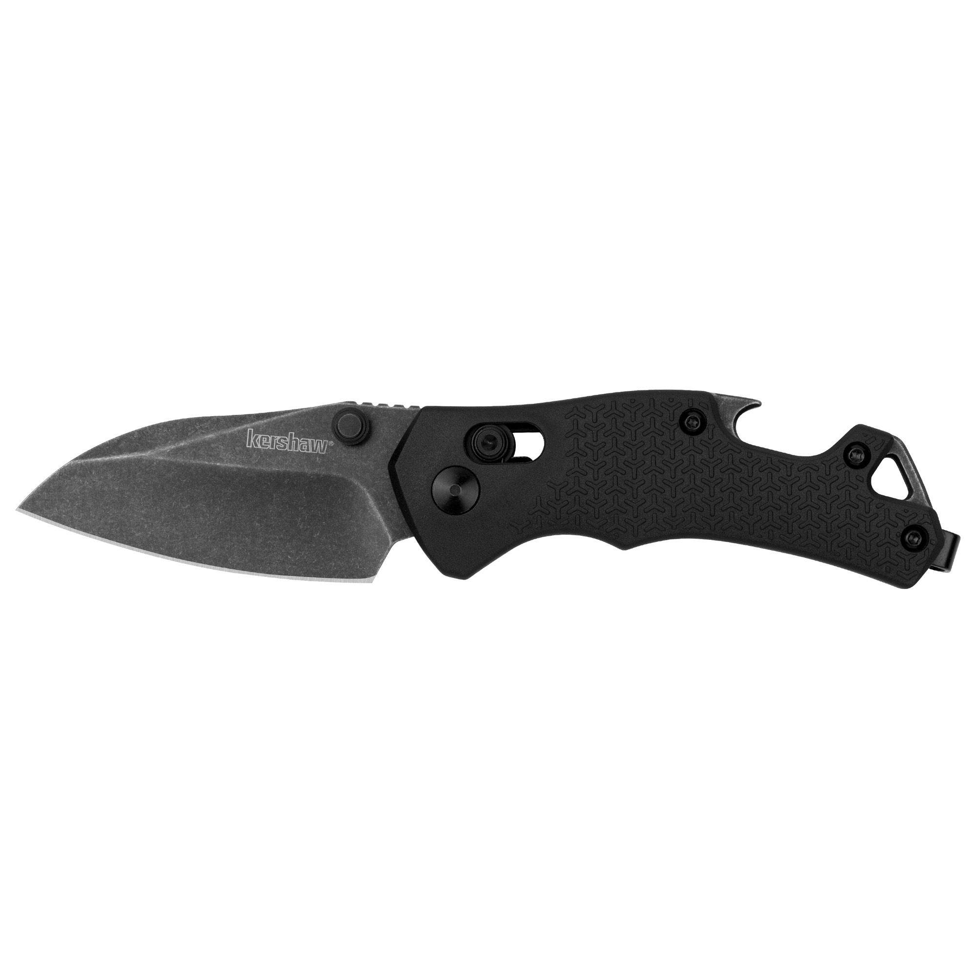 Kershaw Craze Glass Reinforced Nylon 8Cr13MoV Folding Knife 2.35″ – Black